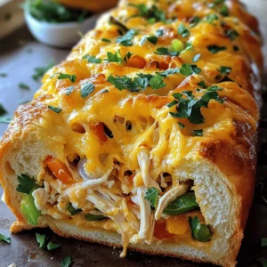Here’s what you will need for Cheesy Garbage Bread Delight: - 1 large loaf of Italian bread - 1 cup shredded mozzarella cheese - 1 cup shredded cheddar cheese - ½ cup cream cheese, softened - 1 cup mixed vegetables (bell peppers, onions, mushrooms), chopped - 1 cup cooked chicken or leftover rotisserie chicken, shredded - 2 tablespoons garlic butter (melted) - 1 teaspoon Italian seasoning - Salt and pepper to taste - Fresh parsley for garnish Each ingredient plays a big role in this dish. The Italian bread serves as a perfect vessel for all the cheesy goodness. The mozzarella and cheddar blend nicely to create that melty texture we love. Cream cheese adds richness and creaminess. The mixed vegetables give a fresh crunch. Shredded chicken adds protein and heartiness. Garlic butter enhances the flavor, while Italian seasoning brings everything together. Don’t forget to season with salt and pepper to wake up the flavors. Finally, fresh parsley adds a pop of color and freshness on top. For the full recipe, make sure to check the next section! - Preheat your oven to 375°F (190°C). - Slice the large loaf of Italian bread in half lengthwise. - In a mixing bowl, combine: - 1 cup shredded mozzarella cheese - 1 cup shredded cheddar cheese - ½ cup softened cream cheese - 1 cup chopped mixed vegetables (bell peppers, onions, mushrooms) - 1 cup shredded cooked chicken - 2 tablespoons melted garlic butter - 1 teaspoon Italian seasoning - Mix all the ingredients well until they blend together. - Add salt and pepper to taste. - Spread the cheese mixture evenly over the bottom half of the sliced bread. - Place the top half of the bread back onto the cheese-filled bottom half. - Wrap the entire loaf tightly in aluminum foil. - Bake it in the preheated oven for about 20-25 minutes. - Remove the foil and bake for another 10-15 minutes until the top is golden. - Let the bread cool for a few minutes before slicing. - Cut into thick pieces for serving. - Garnish with fresh parsley for a pop of color. - Serve with a side salad or dipping sauce for a complete meal. For detailed steps and measurements, check the Full Recipe. To make Cheesy Garbage Bread Delight, keep these tips in mind: - Cooking Time: Bake the bread for 20-25 minutes, then uncover it. Bake for another 10-15 minutes until golden. This helps the top crisp up nicely. - Oven Temperature: Set your oven to 375°F (190°C). This temperature balances cooking the filling and browning the bread perfectly. - Best Ingredients: Choose fresh vegetables for better flavor. Use high-quality cheeses for a rich taste. If you can, get fresh mozzarella and aged cheddar. I’ve seen many people make these errors: - Over or Under Seasoning: Taste your mixture before spreading it on the bread. You want it flavorful but not too salty. Add salt and pepper gradually. - Incorrect Baking Times: Don’t skip checking your bread. Every oven is different. If it looks golden brown, it’s likely done. To make your dish even better, try these ideas: - Additional Spices: Add red pepper flakes for heat or smoked paprika for a smoky taste. These spices can bring your bread to life. - Optional Toppings: Try adding sliced olives or cooked bacon on top before the final bake. These can add a nice crunch and extra flavor. For the full recipe, check the [Full Recipe]. Enjoy your cooking! {{image_2}} You can switch up the cheese in Cheesy Garbage Bread Delight. Try gouda for a smoky flavor or feta for a salty kick. These changes add new tastes and textures. If you want a meat-free meal, use chickpeas or lentils instead of chicken. These options pack protein and flavor. You still get the creamy goodness without the meat. Adding different vegetables can change the whole dish. Think about spinach, zucchini, or even jalapeños for some heat. Each veggie brings its own taste and crunch. You can also play with spices. A dash of paprika or chili flakes can add a fun kick. Don’t be afraid to experiment! Cheesy Garbage Bread Delight can be more than just a loaf. Slice it into sliders for a fun party dish. You can also cut it into mini bites for snacks. For dipping, try marinara or ranch dressing. These sauces complement the cheesy bread perfectly. Get creative and enjoy your tasty twist on a classic! To keep your Cheesy Garbage Bread Delight fresh, first let it cool. Wrap it tightly in plastic wrap or aluminum foil. Place it in an airtight container. This keeps moisture in and the bread soft. Store it in the fridge for up to three days. If you want to save it longer, you can freeze it. For freezing, wrap the bread in plastic wrap, then aluminum foil. This double wrap prevents freezer burn. You can freeze it for up to three months. When you want to eat it, just thaw it in the fridge overnight. To reheat your Cheesy Garbage Bread Delight, use the oven for the best results. Preheat the oven to 350°F (175°C). Unwrap the bread and place it on a baking sheet. Bake for about 10-15 minutes. This method keeps the bread crispy and the cheese gooey. You can also use a toaster oven for a quick fix. If you use a microwave, set it for a short time. Microwaving can make the bread chewy. Heat in short bursts of 10 seconds until warm. To maintain texture, always avoid high heat. Can I make Cheesy Garbage Bread Delight ahead of time? Yes, you can prepare it a day before. Just wrap it tightly and keep it in the fridge. Bake it fresh when you are ready to serve. This keeps the bread soft and cheesy. What can I substitute for cream cheese? You can use Greek yogurt or sour cream in place of cream cheese. Both will give a nice creaminess. They also add a slight tang to the dish, making it even better. Is this recipe suitable for freezing? Yes, it freezes well! Wrap it tightly in foil or plastic wrap before freezing. To enjoy, thaw it overnight in the fridge and bake as usual. How to ensure the bread stays crispy? To keep the bread crispy, do not wrap it too tightly in foil. Leave a little space for air. You can also bake it uncovered for the last few minutes. This helps the top get golden and crunchy. Can I customize the vegetable mix? Absolutely! Use any veggies you like. Spinach, zucchini, or even jalapeños can work great. Just chop them small so they mix well with the cheese. Are there gluten-free options for the bread? Yes, you can find gluten-free bread at most stores. Look for a sturdy loaf, as it holds the filling well. This way, you can still enjoy the cheesy goodness. What are some great dips to serve with this dish? Dips like marinara sauce or garlic butter are perfect. They add more flavor and moisture. A spicy ranch or a cheesy dip would also be fantastic choices. In this post, we explored how to make Cheesy Garbage Bread Delight. We covered the key ingredients, step-by-step instructions, and tips to perfect your dish. You learned ways to adapt the recipe and store leftovers. So, whether you enjoy it with friends or family, this dish is sure to impress. Get creative with flavors and have fun in the kitchen. Your delicious creation awaits!