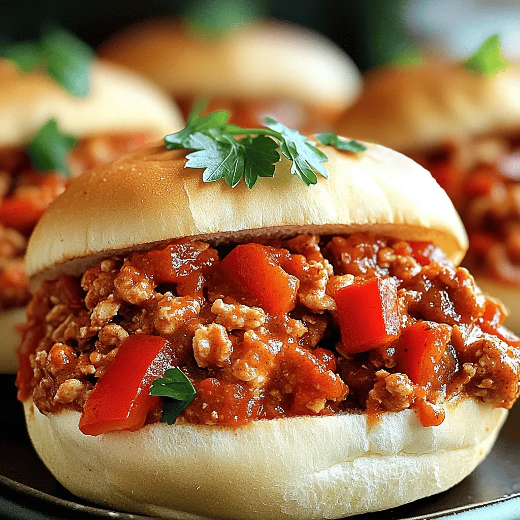 Delicious Cajun Chicken Sloppy Joes Tasty Twist