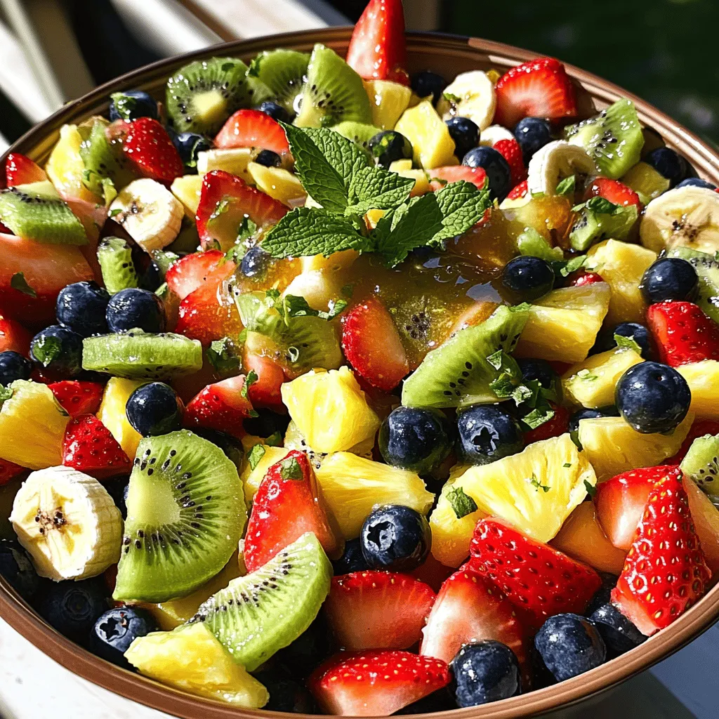 Honey Lime Fruit Salad Fresh and Flavorful Delight