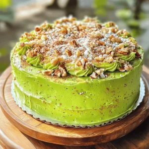 To make a Vintage Green Tomato Cake, gather these essential items: - 2 cups finely grated green tomatoes - 2 cups all-purpose flour - 1 ½ cups granulated sugar - 1 cup vegetable oil - 3 large eggs - 1 teaspoon vanilla extract - 1 teaspoon baking soda - 1 teaspoon baking powder - ½ teaspoon salt - 1 teaspoon ground cinnamon - ½ teaspoon ground nutmeg - 1 cup chopped walnuts (optional) - 1 cup shredded coconut (optional) These ingredients create a moist, sweet cake with a hint of spice. You can swap some ingredients for better taste or dietary needs. Here are a few ideas: - Use coconut oil instead of vegetable oil for a unique flavor. - Replace granulated sugar with brown sugar for a deeper taste. - Use applesauce for part of the oil to make it lighter. - If you dislike walnuts, try pecans or omit them entirely. - For a nut-free version, skip the walnuts and coconut. These substitutions allow you to customize the cake to your liking. Using fresh green tomatoes is key to this recipe. Ripe tomatoes are too sweet and will change the cake’s flavor. - Green tomatoes have a tangy taste that balances the sweetness of the cake. - They add moisture without making the cake soggy. - Fresh tomatoes are packed with nutrients, enhancing the cake's health value. Always choose firm, unblemished tomatoes for the best results. Enjoy the unique flavor they bring to your Vintage Green Tomato Cake! First, gather your ingredients. You will need: - 2 cups finely grated green tomatoes - 2 cups all-purpose flour - 1 ½ cups granulated sugar - 1 cup vegetable oil - 3 large eggs - 1 teaspoon vanilla extract - 1 teaspoon baking soda - 1 teaspoon baking powder - ½ teaspoon salt - 1 teaspoon ground cinnamon - ½ teaspoon ground nutmeg - 1 cup chopped walnuts (optional) - 1 cup shredded coconut (optional) Next, preheat your oven to 350°F (175°C). Grease and flour two 9-inch round cake pans. In a large bowl, combine the granulated sugar and vegetable oil. Mix them well. Then, add the eggs one at a time. Make sure to stir well after each egg. Add in the vanilla extract next. In another bowl, mix the grated green tomatoes with baking soda, baking powder, salt, cinnamon, and nutmeg. Combine these dry ingredients well. Gradually add this mixture to the wet ingredients. Mix just until everything is combined. Avoid overmixing. If you want extra flavor, fold in walnuts and coconut. Now, divide the batter evenly between your two prepared cake pans. Bake the cakes in your preheated oven for 30 to 35 minutes. To check if they're done, insert a toothpick into the center. If it comes out clean, your cakes are ready. Once baked, allow the cakes to cool in the pans for about 10 minutes. After that, gently turn them out onto wire racks. Let them cool completely. For frosting, use cream cheese frosting or your favorite type. Spread it evenly on each layer. Enjoy this wonderful vintage green tomato cake! For the full recipe, refer to the main section above. For a great texture, use finely grated green tomatoes. They should not be too watery. I suggest you squeeze out excess juice using a clean cloth. This step helps the cake rise nicely. Mixing the wet and dry ingredients should be gentle. Overmixing can make the cake tough. Aim for a smooth batter, not a dense one. One common mistake is not measuring ingredients correctly. Always use dry measuring cups for flour and sugar. Another mistake is skipping the baking powder. This ingredient gives the cake its lift. Also, don’t forget to preheat your oven. Baking in a cold oven can ruin your cake. Lastly, check for doneness with a toothpick. If it comes out wet, bake a few more minutes. To boost flavor, add spices like nutmeg or cinnamon. These spices work well with green tomatoes. You can also fold in nuts or shredded coconut. Both add crunch and depth. If you want a twist, try lemon zest. It brightens the cake and adds freshness. For a richer taste, use cream cheese frosting. It pairs beautifully with the cake’s slight tartness. For the full recipe, check out the detailed instructions above. {{image_2}} You can make your Vintage Green Tomato Cake even better with some fun add-ins. Consider adding chopped walnuts or shredded coconut to boost flavor and texture. Both options pair well with the cake's spices. You can also mix in raisins or dried cranberries for some sweetness. If you want a kick, try adding a pinch of cayenne pepper. This will give your cake a warm depth that surprises your taste buds. Frosting can change the whole vibe of your cake. A classic cream cheese frosting works great with this cake. Its tangy flavor balances the sweetness of the cake. You could also try a simple vanilla buttercream for a sweeter touch. For a twist, use chocolate ganache to add richness. If you're feeling adventurous, top it with a lemon glaze for a zesty finish. Each option offers a new way to enjoy your cake. Not in the mood for a layered cake? You can make this recipe in different forms. Bake it in a loaf pan for a rustic bread-like treat. You can also use muffin tins for delightful cupcakes. Just adjust the baking time to about 20-25 minutes. Each form gives a unique look and feel, making your Vintage Green Tomato Cake a versatile choice. Enjoy exploring these variations! For the full recipe, check it out. To keep your vintage green tomato cake fresh, store it in an airtight container. This helps to keep moisture in and prevents it from drying out. Place the cake at room temperature if you plan to eat it within a few days. If you need to store it longer, the fridge is a good option. You can freeze this cake for later enjoyment. First, let the cake cool completely. Then, wrap each layer in plastic wrap. Finally, place the wrapped layers in a freezer-safe bag. You can freeze the cake for up to three months. When ready to eat, thaw it in the fridge overnight. The cake lasts about three to four days at room temperature. If stored in the fridge, it can last up to a week. When you want to enjoy a slice, you can eat it cold or warm it slightly in the microwave. Just heat it for about 10-15 seconds. This brings back some of its moist texture. No, ripe tomatoes will not work well for this cake. Green tomatoes have a firm texture and a tart flavor. This tartness adds a unique taste to the cake. Ripe tomatoes are soft and sweet, which can change the cake's taste and structure. If you want the true vintage flavor, stick with green tomatoes. Vintage green tomato cake stands out because of its main ingredient: green tomatoes. The cake has a moist texture and a blend of warm spices. The spices, like cinnamon and nutmeg, balance the tartness of the tomatoes. The cake also combines sweetness from sugar and richness from oil and eggs. This mix creates a delightful flavor profile that surprises many. Each bite offers a taste of nostalgia and creativity. To make this cake gluten-free, replace all-purpose flour with a gluten-free blend. Many brands offer a 1:1 ratio, which means you can substitute directly. Be sure to check the blend for xanthan gum, as this helps with texture. You can also add a bit more baking powder to ensure the cake rises well. This way, you can still enjoy the unique flavors of vintage green tomato cake without gluten. This blog post covered everything you need to know about making vintage green tomato cake. You learned about key ingredients and great substitutes for each one. We outlined the steps for preparation, baking, and cooling your cake with helpful tips. In our tips and tricks section, I shared ways to avoid common mistakes and enhance flavor. We also explored fun variations like different frosting options and storage tips. If you try this cake, you will enjoy a unique dessert that surprises everyone.