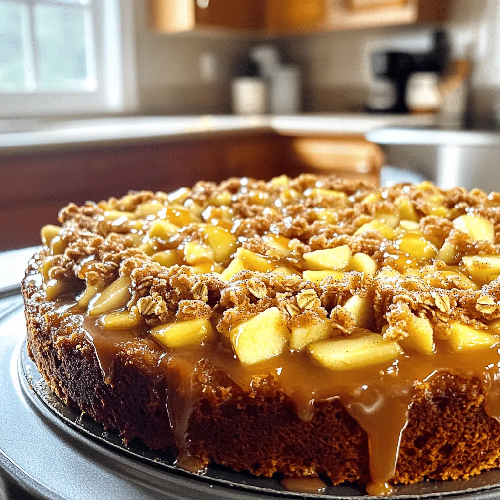Apple Crisp Coffee Cake Divine and Cozy Treat