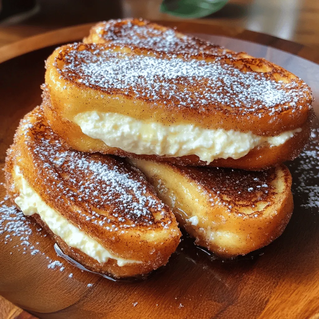 Churro Stuffed French Toast Tasty Breakfast Delight