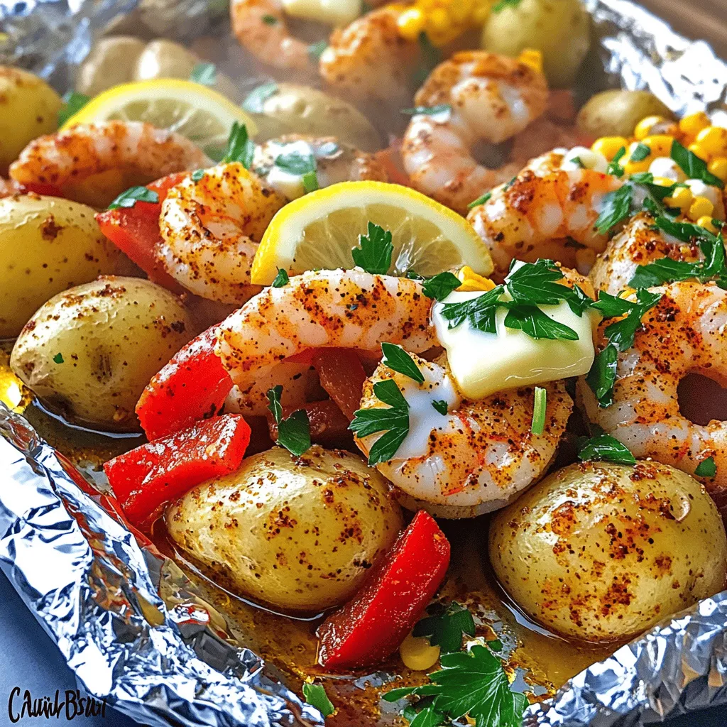 Easy Cajun Shrimp Boil Foil Packs Flavorful Delight