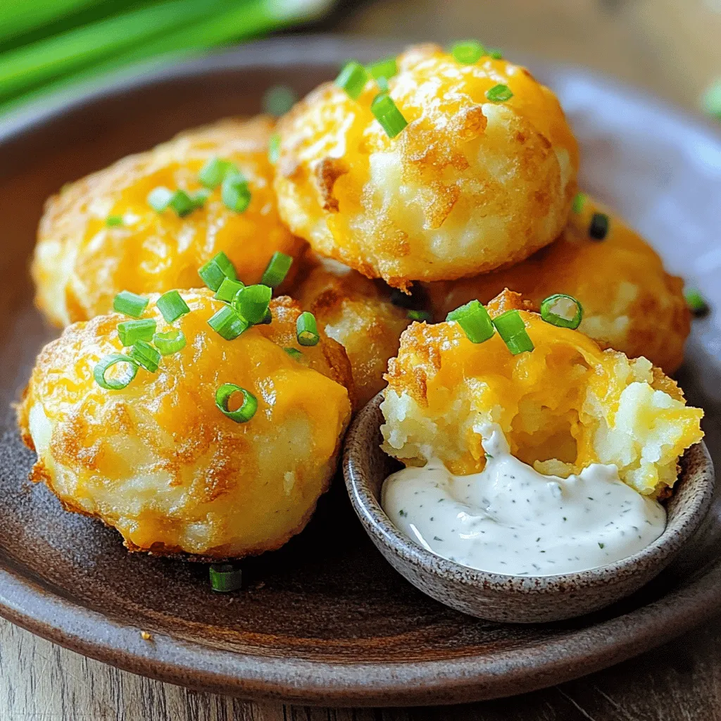Leftover Mashed Potato Cheese Puffs Irresistible Snack