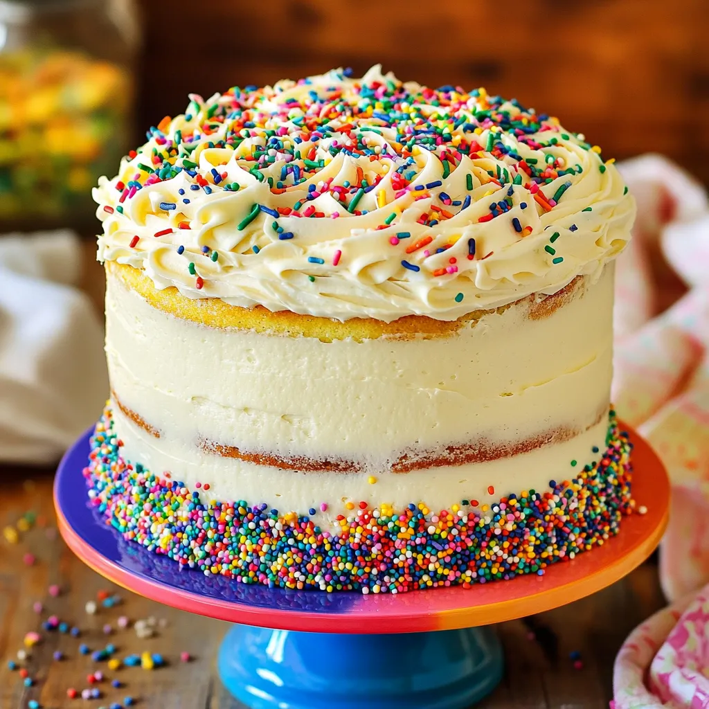 This Is The Best Recipe For Funfetti Cake Delight