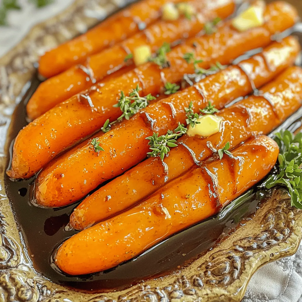 Honey-Balsamic Glazed Carrots Tasty and Simple Recipe