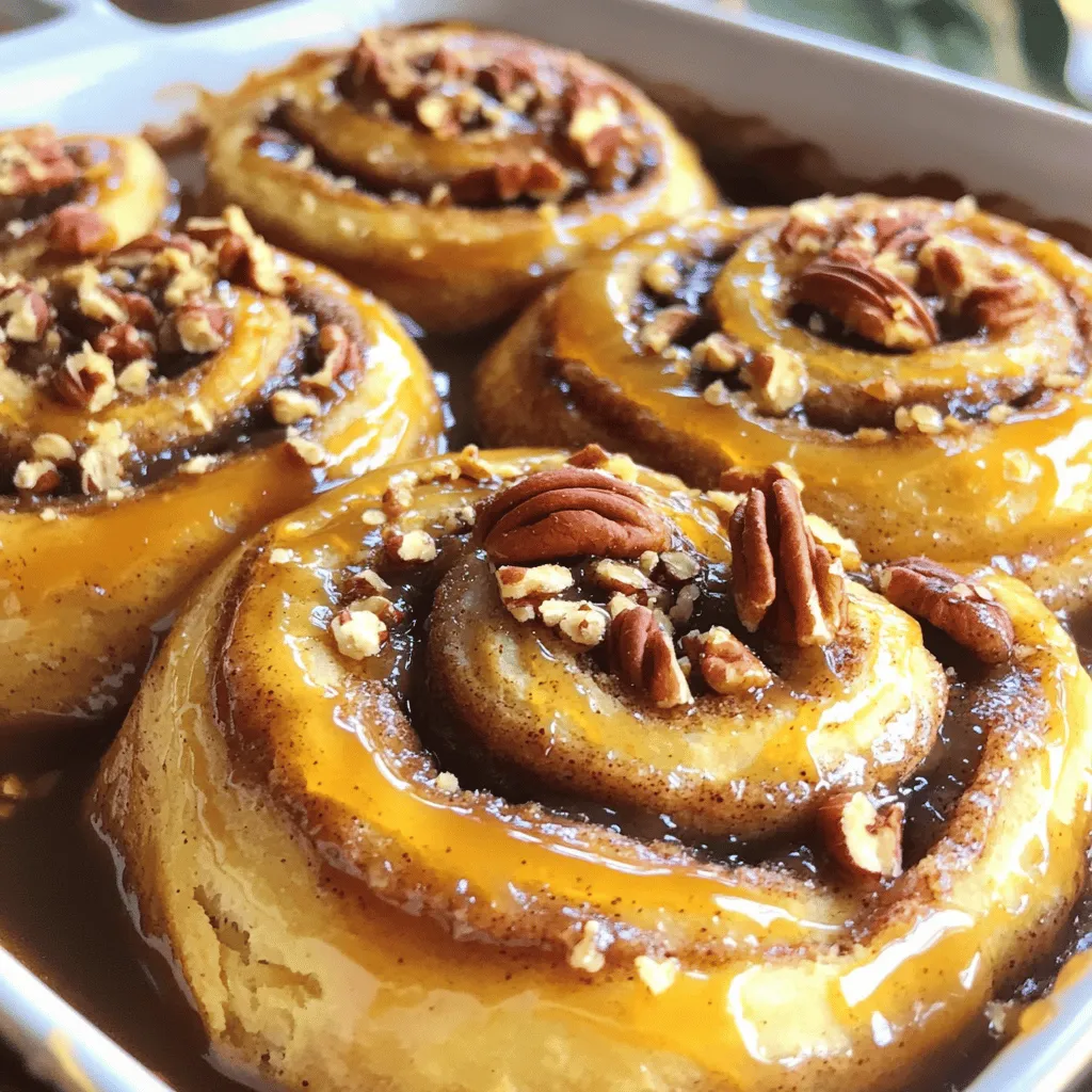 Sticky Pecan Cinnamon Buns Irresistible and Soft Treat