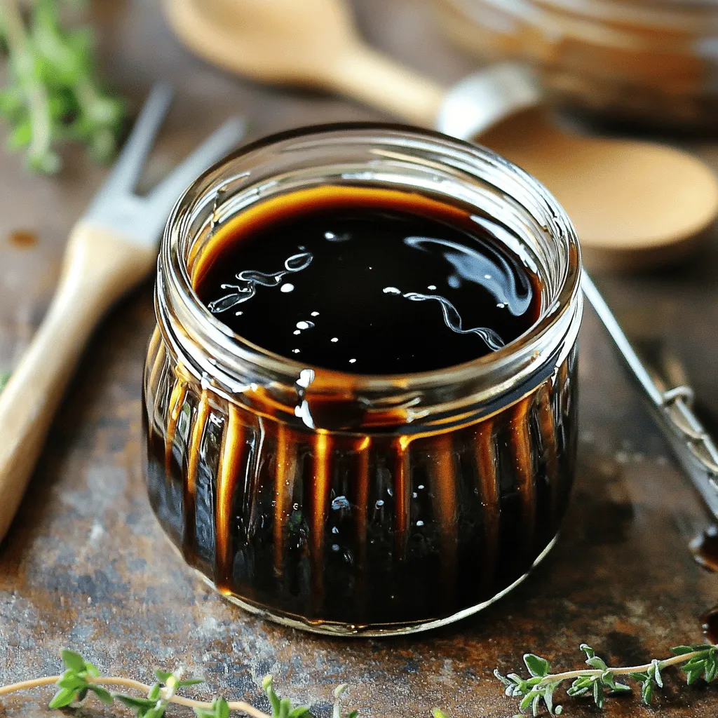 Easy Balsamic Glaze Simple and Delicious Recipe