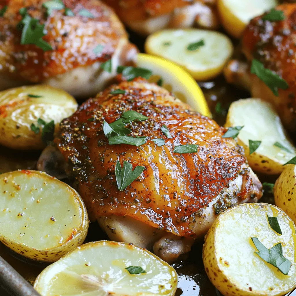 Keto One-Pan Chicken & Potatoes Simple and Tasty Dish