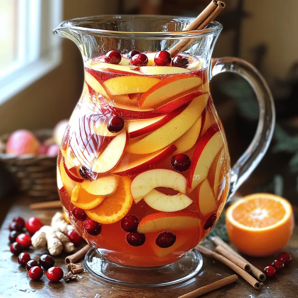Non-Alcoholic Autumn Harvest Punch Tasty and Festive