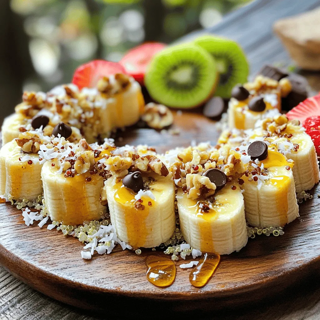 Banana Sushi Delightful and Fun Healthy Snack