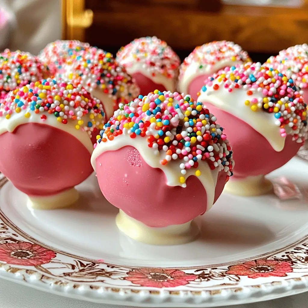 Rich Neapolitan Cake Pops Delightful Dessert Treat