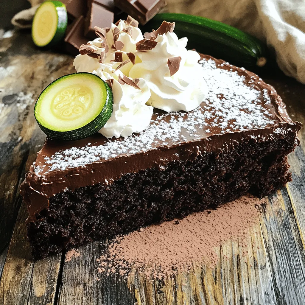 Zucchini Chocolate Cake Delightful and Simple Recipe