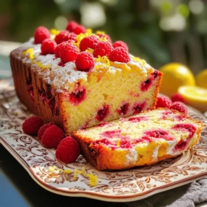 To make a Raspberry Lemon Loaf, you'll need the following items. Gather them before you start baking. - 1 ½ cups all-purpose flour - 1 teaspoon baking powder - ½ teaspoon baking soda - ¼ teaspoon salt - ½ cup unsalted butter, softened - 1 cup granulated sugar - 2 large eggs - 1 teaspoon vanilla extract - Zest of 1 lemon - ¼ cup fresh lemon juice - ½ cup buttermilk - 1 cup fresh raspberries - 2 tablespoons additional flour (for berries) These ingredients create a soft and moist loaf. I love using fresh raspberries, as they give a burst of flavor. The lemon adds a nice zing. You'll enjoy the sweet and tart balance in every slice. Do not forget to check the measurements. Accurate amounts lead to better results. For the full recipe, you can refer to the earlier section. Happy baking! First, preheat your oven to 350°F (175°C). This temperature ensures that your loaf bakes evenly. While it heats, grab a 9x5 inch loaf pan. Grease it with butter or cooking spray. To help with easy removal, line the bottom with parchment paper. In a medium bowl, mix together the all-purpose flour, baking powder, baking soda, and salt. Whisk these dry ingredients well. This step helps distribute the leavening agents evenly. Set this bowl aside for now. In a large mixing bowl, cream together the softened butter and granulated sugar. Use an electric mixer for about 3-4 minutes until it looks light and fluffy. Next, add the eggs one at a time, mixing well after each. Then, mix in the vanilla extract, lemon zest, and lemon juice. Combine until everything is smooth. Now, gradually add the dry mixture to the wet mixture. Alternate adding the dry and buttermilk, starting and ending with the dry mix. Mix just until combined to avoid a tough loaf. In a small bowl, toss the fresh raspberries with 2 tablespoons of flour. This keeps the berries from sinking in the batter. Gently fold the floured raspberries into your batter. Be careful not to break the berries apart. Pour the batter into your prepared loaf pan. Smooth the top with a spatula to make it even. Bake in the preheated oven for 50-60 minutes. To test for doneness, insert a toothpick into the center. If it comes out clean, your loaf is ready. Once baked, take it out and let it cool in the pan for 10 minutes. Then, transfer the loaf to a wire rack to cool completely. For the full recipe, refer to the main recipe section. To make a great raspberry lemon loaf, avoid overmixing. Mix until just combined. Overmixing can make the loaf tough. When you add the dry ingredients, use a gentle hand. To check for doneness, insert a toothpick into the center. If it comes out clean, the loaf is ready. If there’s batter on the toothpick, bake a little longer. Slice your loaf evenly for a neat look. Use a serrated knife for clean edges. Arrange the slices on a decorative platter to impress your guests. For a pop of color, garnish with fresh raspberries. A sprinkle of lemon zest on top adds a lovely touch. Want to switch up the flavor? Add lemon zest for more brightness. A few drops of almond extract can add depth. You can also try different fruits. Blueberries or blackberries work well too. Make each loaf your own! For the full recipe, be sure to check the detailed instructions above. {{image_2}} For those seeking gluten-free options, you can use gluten-free all-purpose flour. This flour blend often works well in recipes like this loaf. Just remember to check if it contains xanthan gum or not. If it doesn’t, add about 1 teaspoon to help the loaf rise. If you need dairy-free alternatives, swap buttermilk with almond milk or oat milk. You can also use coconut oil instead of butter for a rich flavor. These swaps keep the taste great while meeting your dietary needs. Want to change things up? You can add nuts or chocolate chips to the batter. Chopped walnuts or pecans add a nice crunch. If you love chocolate, try adding a cup of semi-sweet chocolate chips. They melt and create little pockets of chocolate bliss. Using different fruits can also change the flavor. Instead of raspberries, you can use blueberries or chopped strawberries. Each fruit brings its own taste and color to the loaf. This makes it fun to experiment with what you have on hand. For the full recipe, check out Raspberry Lemon Bliss Loaf. Let the raspberry lemon loaf cool in the pan for about 10 minutes. This helps it firm up a bit. After that, carefully transfer the loaf to a wire rack. Cooling it completely helps to keep the texture nice and moist. Once cooled, wrap the loaf tightly in plastic wrap. This keeps it fresh and prevents it from drying out. You can also use aluminum foil for extra protection. Store it at room temperature for up to three days. If you want to keep it longer, refrigerate it. In the fridge, it stays good for about a week. You can freeze the raspberry lemon loaf for later. First, make sure it is fully cooled. Wrap it tightly in plastic wrap, then in foil. This double wrapping helps prevent freezer burn. Label it with the date so you know when you made it. To thaw the loaf, take it out of the freezer. Leave it wrapped, and let it sit in the fridge overnight. This keeps it moist. If you're in a hurry, you can thaw it on the counter for a few hours. Just remember to unwrap it after a bit, so it doesn't sweat. Enjoy your delicious loaf whenever you like! To help your loaf rise, use the right ingredient ratios. Measure your flour, sugar, and leavening agents carefully. Mix the butter and sugar until fluffy. This adds air to the batter. When adding eggs, do so one at a time. This helps with mixing. Also, don’t overmix the batter. Stop mixing as soon as all the ingredients blend well. This keeps the loaf light and fluffy. Yes, you can use frozen raspberries. Just make sure to thaw them first. Drain any excess liquid to avoid a soggy loaf. Toss the thawed raspberries with flour before adding them to the batter. This helps them stay suspended in the loaf. Frozen raspberries may be softer, but they still taste great. You can enjoy this loaf with many tasty options. Serve it with a dollop of whipped cream for extra richness. A scoop of vanilla ice cream adds a nice touch too. Pair it with a cup of tea or coffee for a cozy treat. Fresh fruits like berries or citrus slices make a refreshing side. You can also drizzle a bit of lemon glaze on top for sweetness. When stored properly, the loaf can last for about 3 to 5 days. Keep it in an airtight container at room temperature. This keeps it moist and fresh. If you want to keep it longer, you can freeze it. Wrap it tightly in plastic wrap and foil. It can last up to 3 months in the freezer. Just thaw it in the fridge before enjoying again. This blog post guides you through baking a perfect raspberry lemon loaf. We covered selecting and measuring ingredients, preparing your oven and pan, and making the batter. I shared useful baking tips, variations, and storage advice to help you succeed. Remember, practice makes perfect. Don't be afraid to experiment with flavors or try new ingredients. This loaf is tasty and fun to make. Enjoy each bite and share it with friends and family! Happy baking!