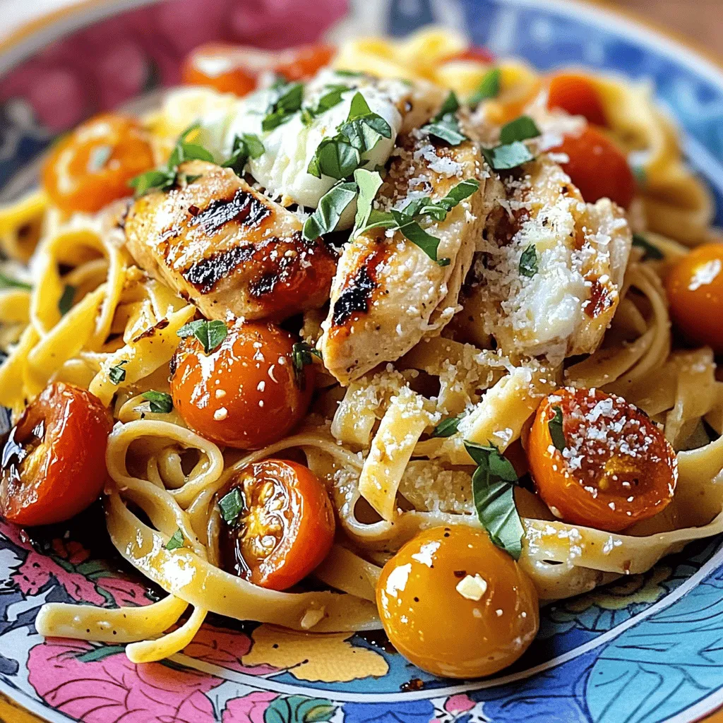Bruschetta Chicken Pasta Flavorful Dinner Delight