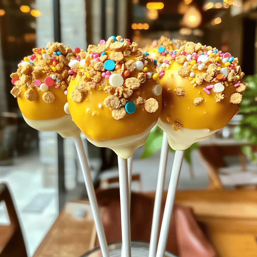 Pumpkin Pie Cake Pops Delightful Fall Treat