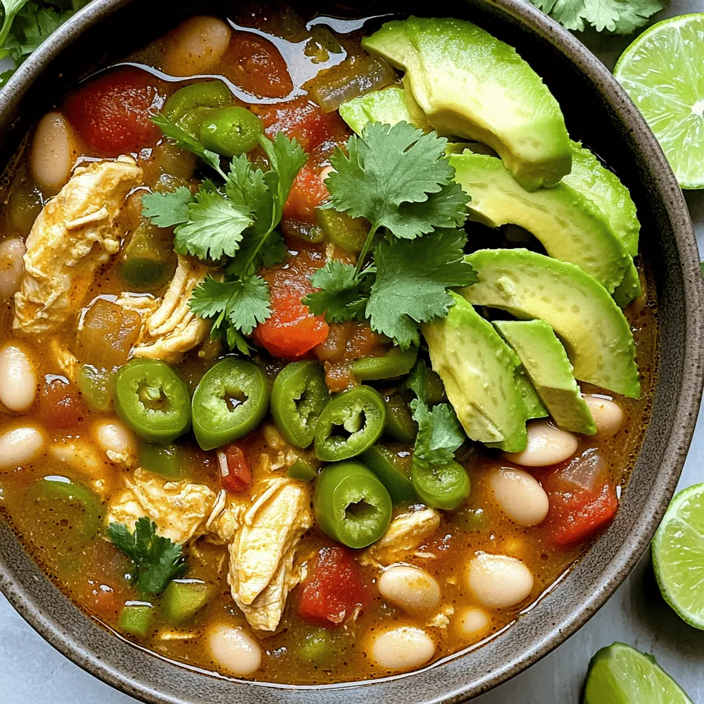 Green Chile Chicken Chili Flavorful and Easy Recipe