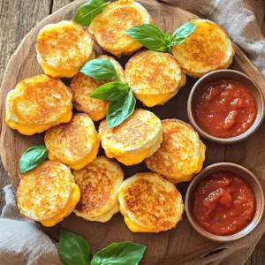 To make mini grilled cheese sandwiches, you need a few key items. Here’s your list of ingredients: - Bread options: 8 slices (choose from white, whole grain, or sourdough) - Cheese varieties: 4 slices of cheddar cheese and 4 slices of mozzarella cheese - Optional ingredients: 1 tablespoon of pesto, fresh basil leaves, and tomato slices - Necessary spices: Salt and pepper to taste These ingredients create a tasty and fun treat. You can mix and match to suit your taste. The bread forms a crispy base, while the cheese melts into gooey goodness. Adding pesto or tomato can bring a fresh twist. The salt and pepper enhance the flavors, making each bite delightful. For the full recipe, check out the Mini Grilled Cheese Sandwiches section. Remember, the right cheese and bread make all the difference! - Prepping the Bread: Start with 8 slices of your favorite bread. I like using sourdough for its crunch. Spread a thin layer of softened butter on one side of each slice. If you want a twist, add a touch of pesto on the unbuttered side of half the slices. This adds a nice flavor. - Assembling the Sandwiches: On the unbuttered side of 4 slices, place one slice of cheddar cheese and one slice of mozzarella cheese. If you enjoy tomato, add a slice on top of the cheese. For a fresh taste, toss in a few basil leaves. Cover with the remaining slices, making sure the buttered side is facing out. - Preheating the Skillet: Grab a non-stick skillet and heat it over medium heat. This is key to getting that nice golden brown crust. - Grilling the Sandwiches: Place the sandwiches in the skillet. Cook for about 3-4 minutes until golden brown. Use a spatula to flip them carefully. Cook the other side for another 3-4 minutes until the cheese is melted and both sides are golden. - Cutting and Arranging: Once grilled, take the sandwiches out of the skillet. Let them cool for a minute. Cut each sandwich into quarters. This makes them perfect bite-sized treats. - Initial Cooling and Seasoning Tips: Sprinkle a little salt and pepper on top for added flavor. Arrange the mini sandwiches on a platter. You can add some extra basil leaves for a lovely touch. A side of marinara sauce for dipping makes them even better. You can find the full recipe for these tasty treats above! Enjoy making these delightful mini grilled cheese sandwiches! To make the best mini grilled cheese, butter the bread evenly. Use a soft butter that spreads easily. This helps the bread brown nice and even. Avoid heavy buttering; a thin coat works best. For melting cheese, use low heat. This lets the cheese melt without burning the bread. You can cover the skillet for a minute to trap heat. This method helps the cheese get gooey and delicious. When you want to cook many sandwiches, use a large skillet. You can fit at least four sandwiches at once. Just make sure not to crowd the pan. To keep grilled cheese warm, use an oven. Set it to a low heat, around 200°F (93°C). Place the cooked sandwiches on a baking sheet while you finish cooking the rest. This way, everyone enjoys warm sandwiches together. Mini grilled cheese pairs well with tomato soup. The creamy soup complements the cheesy goodness. You can also serve it with a fresh salad. A light salad adds a nice crunch. For dipping sauces, try marinara or ranch. These sauces enhance the flavor and make it fun. You can even mix some pesto into your sauce for a tasty twist. Feel free to explore these tips to make your mini grilled cheese sandwiches amazing! For the complete recipe, check the Full Recipe section. {{image_2}} You can use many cheese types for mini grilled cheese sandwiches. Cheddar and mozzarella are classic, but try others. Gouda gives a smoky taste. Swiss adds a nutty flavor. Cream cheese makes it creamy and rich. Mixing two or more cheeses makes each bite special. You can discover new tastes by mixing cheeses. Want to make your mini grilled cheese even better? Add proteins like ham or turkey. These meats give a nice texture and flavor. You can also sneak in veggies for more nutrition. Spinach or peppers add color and crunch. Even thin slices of avocado can work wonders. Make your mini grilled cheese special for holidays or events. For Halloween, use orange cheddar and cut sandwiches into spooky shapes. For a summer picnic, add fresh basil and tomato to give a fresh taste. Consider toppings like jalapeños for a kick at a game day party. Themed toppings make your sandwiches stand out and bring joy to the table. For the full recipe, check the section above. To keep your mini grilled cheese sandwiches fresh, follow these tips: - Refrigeration: Place leftovers in an airtight container. They can last up to three days in the fridge. - Freezing: For longer storage, wrap each sandwich in plastic wrap. Then, place them in a freezer bag. They stay good for up to three months. To enjoy your mini grilled cheese again, reheating is key. Here are the best methods: - Skillet Method: Heat a non-stick skillet over medium heat. Place the sandwiches in the skillet. Cook for about 2-3 minutes on each side. This keeps them crispy. - Oven Method: Preheat the oven to 350°F (175°C). Place the sandwiches on a baking sheet. Bake for 10-15 minutes until they are warm and crispy. To avoid soggy sandwiches, do not use the microwave. Always reheat in a pan or oven for the best texture. You will know your grilled cheese is done when it is golden brown on both sides. Look for a nice, crisp crust. The cheese should be melted and gooey inside. If you see steam coming out, that's a good sign too. Yes, you can use gluten-free bread! Many brands offer tasty options. Just make sure to check that the bread is fresh. When cooking, gluten-free bread may need a bit more care. Cook it on low heat to avoid burning. Kids love fun flavors! Try adding different cheeses like gouda or pepper jack. You can also add ham, turkey, or even some spinach. Make the sandwiches extra fun by cutting them into shapes with cookie cutters. Serve them with a side of ketchup for dipping! You learned how to make delightful mini grilled cheese sandwiches. We covered essential ingredients, from bread to cheese. I shared steps for prepping, cooking, and serving these tasty treats. We also explored tips for perfect sandwiches and fun variations. Remember, you can customize these sandwiches to fit any occasion. Enjoy experimenting with flavors and pairings! Now grab your ingredients and start grilling. A warm mini grilled cheese will bring smiles to any table. You can't go wrong with this classic favorite!