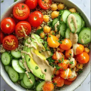 For a tasty non-sandwich lunch, you need simple, fresh ingredients. Here’s what to gather: - 1 cup quinoa, rinsed - 2 cups vegetable broth - 1 can (15 oz) chickpeas, drained and rinsed - 1 cup cherry tomatoes, halved - 1 cucumber, diced - 1 bell pepper (any color), diced - 1 small red onion, finely chopped - 1 avocado, sliced - 1/4 cup fresh parsley, chopped - 3 tablespoons tahini - 2 tablespoons lemon juice - 1 tablespoon olive oil - Salt and pepper to taste This colorful quinoa and chickpea bowl is packed with nutrients. It is rich in protein, fiber, and healthy fats. Quinoa provides complete protein, while chickpeas add more protein and fiber. The veggies bring vitamins and minerals. Each serving contains about: - Calories: 350 - Protein: 12g - Carbs: 45g - Fats: 15g - Fiber: 10g To get the best flavor and texture, follow these tips: - Rinse quinoa well to remove bitter saponins. - Use vegetable broth instead of water for more flavor when cooking quinoa. - Drain and rinse chickpeas to reduce sodium and improve taste. - Chop veggies into even sizes for a nice look and even cooking. - Slice avocado just before serving to keep it fresh and green. These steps help you create a vibrant and tasty meal. For the full recipe, refer to the earlier section. Enjoy your cooking! To make the Colorful Quinoa & Chickpea Bowl, start by cooking the quinoa. In a medium pot, combine 1 cup quinoa and 2 cups vegetable broth. Bring it to a boil, then lower the heat. Cover the pot and let it simmer for about 15 minutes. The quinoa will be fluffy when done. While the quinoa cooks, you can prepare the dressing. In a small bowl, mix 3 tablespoons tahini, 2 tablespoons lemon juice, 1 tablespoon olive oil, and some salt and pepper. Feel free to add water if it’s too thick. Next, gather a large bowl. Add the cooked quinoa, 1 can of drained chickpeas, 1 cup halved cherry tomatoes, 1 diced cucumber, 1 diced bell pepper, and 1 finely chopped red onion. Toss these ingredients gently. Finally, drizzle the tahini dressing over the bowl and mix to coat everything evenly. Top it off with sliced avocado for a creamy touch. Enjoy your meal right away or pack it for lunch! If you want to try other non-sandwich lunches, here are some easy recipes. 1. Pasta Salad: Cook 2 cups of your favorite pasta according to the package. Once cooked, drain and cool it. Mix it with diced veggies like bell peppers, cucumbers, and olives. Add Italian dressing for flavor. 2. Stuffed Peppers: Halve bell peppers and remove seeds. Fill with a mix of cooked rice, beans, corn, and salsa. Bake at 375°F for 25 minutes. 3. Veggie Wraps: Use a large lettuce leaf or a tortilla. Fill with hummus, sliced veggies, and protein like chicken or tofu. Roll it up and enjoy. To save time in the kitchen, try these tips: - Prep Ahead: Cut veggies and cook grains in advance. Store them in the fridge for quick access. - Use Canned Beans: Canned beans save time and still provide great nutrition. - Batch Cooking: Make larger portions of meals. Store leftovers for quick lunches later in the week. - One-Pot Meals: Cook everything in one pot to reduce cleanup time. These methods make meal prep easy and enjoyable. With a bit of planning, you’ll have tasty non-sandwich lunches ready in no time! To boost flavor in your non-sandwich meals, think about fresh herbs. Fresh herbs like basil or cilantro add a nice touch. Use spices to enhance the taste too. A pinch of cumin or paprika can change things up. Don't forget about acids! A squeeze of lemon or lime brightens dishes. Marinating your proteins or veggies in a simple mix of oil, acid, and spices also works wonders. This adds depth and makes everything taste better. One common mistake is overcooking your grains or veggies. Watch the clock and check for doneness. Another issue is not seasoning properly. Always taste your dish before serving. If it needs more salt or spice, add it! Also, avoid making boring combinations. Mix colors, textures, and flavors for a more fun meal. Lastly, don’t skip the dressing! A good dressing can transform a plain bowl into something special. Serve non-sandwich meals in bowls for a trendy look. A colorful quinoa and chickpea bowl is a great choice. You can layer grains, proteins, and veggies for a feast for the eyes. Add a drizzle of dressing for that extra flair. For a more casual feel, use a wrap with lettuce leaves instead of bread. This adds crunch and freshness. Pair your meal with a side of fruit or nuts for a complete lunch. {{image_2}} You can change this bowl to fit your taste. Try adding roasted sweet potatoes for a sweet twist. You can also mix in some spinach or kale for extra greens. If you like a kick, add jalapeños or red pepper flakes. This makes the dish exciting and fun. You can even switch the dressing! Use yogurt or a spicy salsa for different flavors. If you follow a specific diet, there are great swaps. For a gluten-free option, use rice instead of quinoa. If you want a lower-carb meal, try cauliflower rice. For a vegan twist, replace tahini with sunflower seed butter. This keeps it creamy without dairy. You can also choose different beans. Black beans or lentils work well and add protein. Looking for more ideas? Here are a few that I love. A colorful veggie stir-fry is quick and tasty. Just toss your favorite veggies in a pan with some soy sauce. Another option is a hearty grain salad with farro or barley. Add nuts for crunch and some feta for creaminess. Lastly, consider making a warm pasta salad with seasonal veggies. Toss it with a light olive oil dressing. These meals are full of flavor and keep you full! For a detailed recipe, check out the Full Recipe. To keep your meals fresh, store leftovers in airtight containers. Use glass or plastic containers with tight lids. Make sure to cool the food to room temperature before sealing. Label each container with the date. This helps you track how long it has been in the fridge. When reheating, use the microwave or stovetop. For the microwave, cover the bowl with a lid or a damp paper towel. This keeps moisture in and prevents drying out. If using the stovetop, add a splash of water or broth. Heat on low to avoid burning. Stir frequently for even cooking. Most cooked meals last about three to four days in the fridge. Quinoa and chickpeas should stay fresh for this time. Fresh veggies like tomatoes and cucumbers last about two to three days. Use the Full Recipe as a guide. Always check for signs of spoilage before eating. You can make a colorful quinoa and chickpea bowl. Simply cook quinoa and mix it with chickpeas, veggies, and a tasty dressing. Another idea is a rice bowl topped with stir-fried veggies and protein like chicken or tofu. Pasta salads with fresh veggies and a light vinaigrette are also great. Try a wrap using lettuce instead of bread. Fill it with your favorite meats, beans, and sauces. To boost nutrition, add more vegetables to your meals. Leafy greens, bell peppers, and tomatoes are full of vitamins. Use whole grains like quinoa or brown rice for fiber. Include lean proteins such as chicken, fish, or legumes. Healthy fats from avocados, nuts, or seeds can also help. Experiment with herbs and spices to enhance flavor without adding calories. Yes, you can prepare many non-sandwich lunches in advance. Cook quinoa or rice in bulk for the week. Chop veggies and store them in the fridge for quick assembly. Dressings can be made ahead of time and kept in jars. Just be sure to keep wet and dry ingredients separate until you're ready to eat. This keeps meals fresh and tasty. For a delicious option, check out the Full Recipe for the colorful quinoa and chickpea bowl. This blog covered tasty non-sandwich lunch ideas, focusing on ingredients and recipes. You learned how to prepare a colorful quinoa and chickpea bowl, among other meals. I shared tips on flavor, storage, and avoiding common mistakes. By customizing your meals, you can cater to different diets and preferences. Keep these ideas in mind for quick and nutritious lunches. Embrace variety in your meals to make lunchtime fun and interesting!