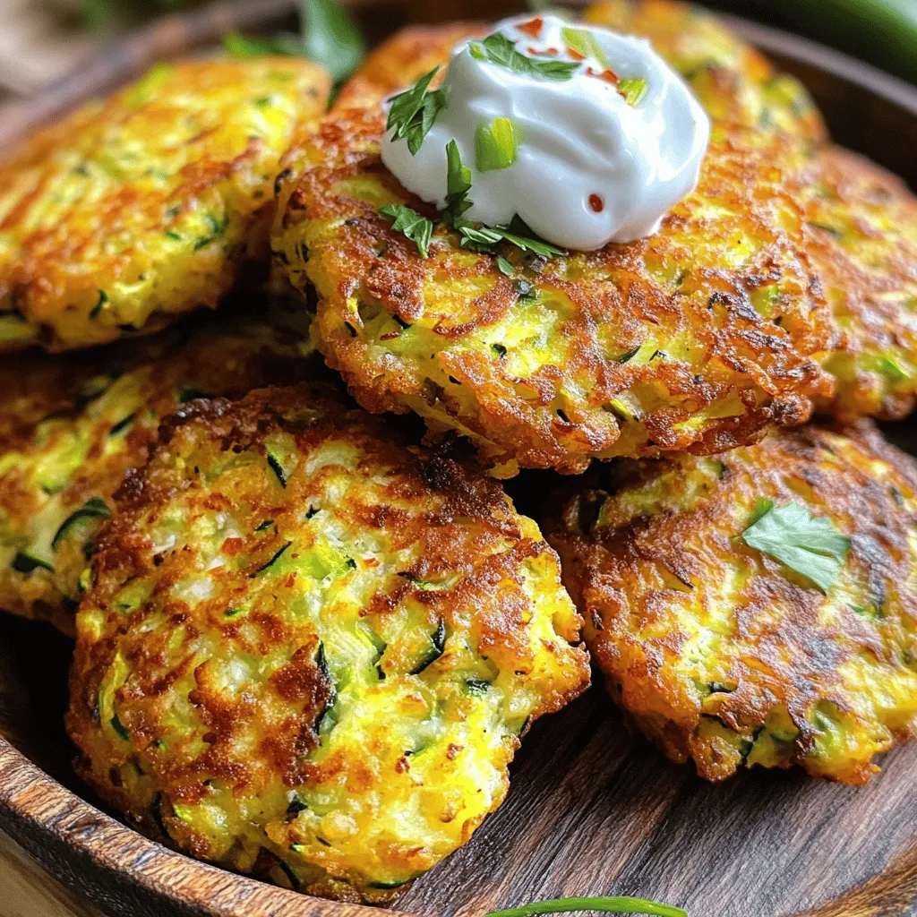 Air Fryer Zucchini Fritters Crispy and Flavorful Delight