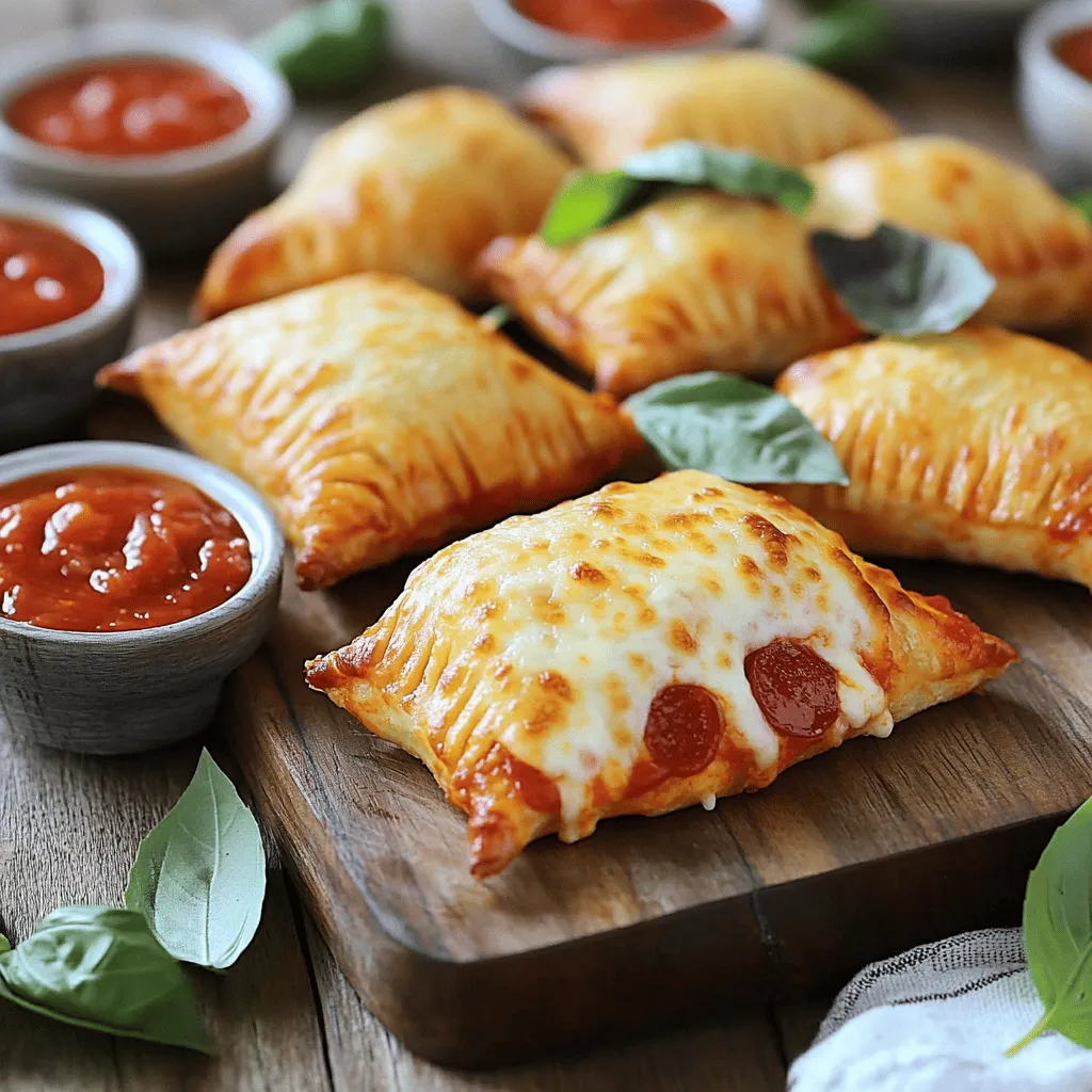 Easy Cheesy Homemade Pizza Pockets Simple Delight