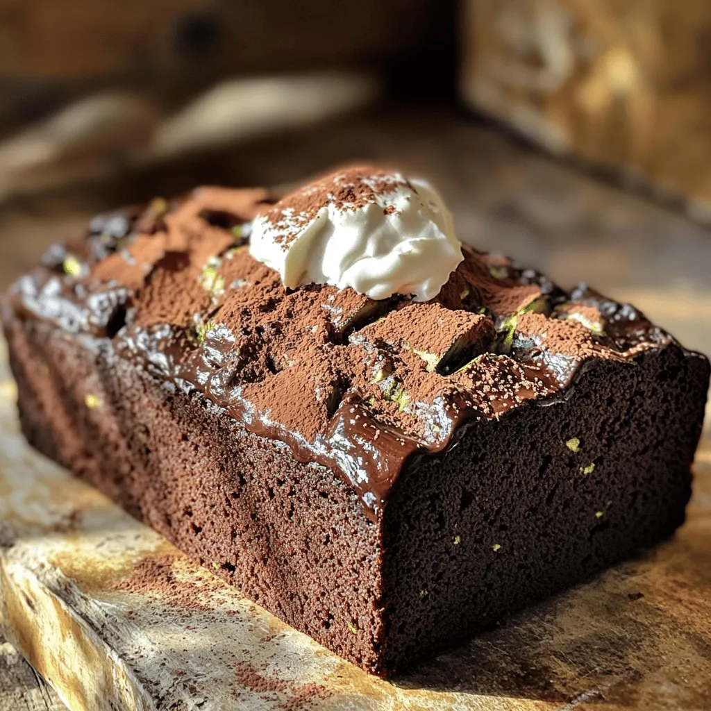 When making One-Bowl Keto Chocolate Zucchini Bread, you need just a few simple ingredients. Each one plays a key role in creating a moist, tasty loaf. Here’s what you will need: - Grated zucchini (1 medium zucchini, about 1 cup) - Eggs (3 large) - Almond flour (1/2 cup) - Unsweetened cocoa powder (1/4 cup) - Keto sweetener (1/2 cup erythritol or alternative) - Coconut oil (1/4 cup, melted) - Vanilla extract (1 teaspoon) - Baking soda (1 teaspoon) - Baking powder (1/2 teaspoon) - Salt (1/4 teaspoon) - Optional add-ins (1/2 cup sugar-free chocolate chips) Let’s break down the ingredients: 1. Grated Zucchini: This is the star of the show. It adds moisture without extra carbs. 2. Eggs: They bind the ingredients and help the bread rise. 3. Almond Flour: This is a low-carb option that keeps the bread soft. 4. Cocoa Powder: It brings rich chocolate flavor to the bread. 5. Keto Sweetener: Erythritol helps sweeten without adding sugar. 6. Coconut Oil: This adds moisture and enhances the bread's texture. 7. Vanilla Extract: A touch of vanilla boosts the overall flavor. 8. Baking Soda & Baking Powder: These help the bread rise and become fluffy. 9. Salt: Just a little enhances all the flavors. 10. Optional Chocolate Chips: These add extra chocolatey goodness. You can find the full recipe in the main article. This blend of ingredients makes a delicious bread that is both keto-friendly and satisfying. 1. First, preheat your oven to 350°F (175°C). This step warms the oven for even baking. 2. In a large mixing bowl, add the grated zucchini. Beat in the eggs until well mixed. This forms the base of your batter. 3. Next, stir in the melted coconut oil and vanilla extract. Mix until smooth. This adds flavor and moisture. 4. Now, gently sift in the almond flour, cocoa powder, erythritol, baking soda, baking powder, and salt. Mix until just combined. Over-mixing can make it tough. 1. Pour the batter into the prepared loaf pan. Smooth the top with a spatula for even baking. 2. Bake in your preheated oven for 45-55 minutes. Keep an eye on it. The bread is done when a toothpick comes out clean. 3. Once baked, let the bread cool in the pan for about 10 minutes. Then, transfer to a wire rack. Allow it to cool completely before slicing. For the full recipe, check the complete instructions above. Enjoy your baking adventure! Accurate measurements are key to great baking. If you use too much flour or sweetener, your bread might not rise well. To measure almond flour, spoon it into a cup and level it off with a knife. This way, you avoid packing it too tightly. To properly grate zucchini, first wash it well. Use a box grater or a food processor. Grate it finely for the best texture. After grating, place the zucchini in a clean cloth and squeeze out excess moisture. This step helps keep the bread from getting soggy. You can easily boost flavor with spices. Consider adding a teaspoon of cinnamon for warmth or a pinch of nutmeg for depth. If you enjoy a stronger taste, a splash of almond or peppermint extract can work wonders. Choosing the right sweetener is also important. Erythritol is great, but you could try monk fruit or stevia. These sweeteners are low in carbs and have no sugar. Taste as you go to find your perfect balance. Serving your keto chocolate zucchini bread warm is a delight. You can top it with a dollop of whipped cream or a sprinkle of cacao powder for extra flair. Pair it with a cup of coffee or herbal tea for a cozy treat. For a more filling meal, serve it alongside a fresh salad. This combo offers a nice balance of flavors and nutrients. For more ideas, check out the [Full Recipe]. {{image_2}} You can easily change some ingredients in the One-Bowl Keto Chocolate Zucchini Bread. Want to try a different flour? Coconut flour works well. It has a unique flavor and is low in carbs. Just remember, coconut flour absorbs more moisture. Use less than the almond flour amount. For sweeteners, do you prefer something else? You can use monk fruit or stevia. Both are low in carbs and add sweetness. Try them in the same amount as erythritol. Adding nuts or seeds can enhance the flavor. Chopped walnuts or pecans bring a nice crunch. You can also add pumpkin seeds for a twist. Mix in about 1/2 cup of your chosen nuts or seeds for more texture. Spices are another great option! Cinnamon and nutmeg can make your bread smell amazing. Just a pinch of each can add warmth and depth. Experiment with your favorite spices to find what you love. If you need gluten-free options, this recipe is already good to go! Just stick with almond flour and be sure your sweetener is gluten-free. For dairy-free or vegan choices, replace eggs with flax eggs. Mix 1 tablespoon of ground flaxseed with 2.5 tablespoons of water. Let it sit for a few minutes to thicken. Use coconut oil as your fat source, which is already in the recipe. With these variations, you can customize your One-Bowl Keto Chocolate Zucchini Bread to suit your taste and dietary needs! After baking your One-Bowl Keto Chocolate Zucchini Bread, let it cool completely. This step is key. If you wrap it too soon, moisture builds up and can make it soggy. Once cool, wrap the bread tightly in plastic wrap or aluminum foil. This keeps it fresh longer. Choose a container that fits the bread well. A loaf container or a sealed bag works well. If you want to store it long-term, freezing is a great option. Slice the bread first. This way, you can take out only what you need. Wrap each slice in plastic wrap, then place them in a freezer-safe bag. Make sure to remove as much air as possible. To thaw, simply leave the slices on the counter for a few hours. You can also warm them in the microwave for a quick treat. At room temperature, the bread stays fresh for about 3 days. After that, it’s best to refrigerate it. In the fridge, it lasts about a week. To keep the taste and texture, store it in an airtight container. This prevents it from drying out or absorbing other odors. Enjoy your tasty bread, knowing it stays fresh for days! Can I use a different sweetener? Yes, you can use other keto-friendly sweeteners. Options like monk fruit or stevia work well. Just adjust the amount to match your taste. Each sweetener has a unique sweetness level. How do I know when the bread is done? Check for doneness by inserting a toothpick into the center. If it comes out clean, the bread is ready. If wet batter sticks to the toothpick, bake for a few more minutes. Is zucchini bread keto-friendly? Yes! This recipe is perfect for a keto diet. It uses almond flour and a low-carb sweetener. Plus, zucchini adds moisture without many carbs. What if the bread is too dry? If the bread turns out dry, try adding more wet ingredients next time. You can use an extra egg or a bit more coconut oil. This will help keep the bread moist and soft. Handling excess moisture from zucchini If your zucchini has too much moisture, squeeze it in a clean towel before mixing. This helps prevent a soggy bread. Removing excess water makes a big difference in texture. Overview of calorie content per slice Each slice has about 100 calories. This makes it a great low-calorie treat. It fits well into a keto meal plan without adding too many carbs. Nutritional benefits of ingredients used This bread is rich in healthy fats from coconut oil and almond flour. Zucchini adds vitamins and fiber. Using erythritol keeps the sugar content low. Each ingredient supports your health goals. This blog post outlined a simple and tasty keto zucchini bread recipe. We covered the key ingredients, step-by-step instructions, and helpful tips for great results. You learned about variations, storage, and FAQs to address common concerns. In conclusion, this recipe offers a fun way to enjoy baking while sticking to your diet. Feel free to experiment with flavors and enjoy your healthy treat!