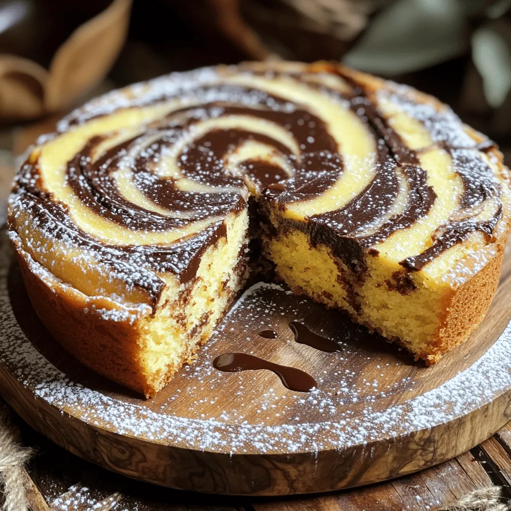 Classic Marble Butter Cake Delightful and Easy Recipe