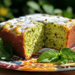 For the main part of this cake, you will need: - 2 cups grated zucchini - 1 cup granulated sugar - 1/2 cup vegetable oil - 2 large eggs - 1 teaspoon vanilla extract These ingredients create a moist and sweet base. The zucchini adds moisture and nutrition, while sugar gives it a nice sweetness. The oil keeps the cake tender, and eggs help it rise. Vanilla adds a lovely flavor. Next, gather these dry ingredients: - 2 cups all-purpose flour - 1 teaspoon baking soda - 1/2 teaspoon baking powder - 1/2 teaspoon salt - 1 teaspoon ground cinnamon - 1/2 teaspoon ground nutmeg These ingredients help the cake rise and give it structure. The flour is the main element. Baking soda and baking powder work together for leavening. Salt enhances taste, while cinnamon and nutmeg add warmth and spice. You can also make your cake more exciting with: - 1/2 cup chopped walnuts or pecans - 1/2 cup chocolate chips These add-ins can give your cake a crunchy texture or sweetness. I often add chocolate chips for a fun twist. The nuts add a nice crunch and nutty flavor. You can mix and match based on your taste! For the full recipe, check out the complete details on how to make this delightful cake. 1. First, preheat your oven to 350°F (175°C). This step is key for baking. 2. Next, prepare a 9x13 inch baking dish. You can grease it or line it with parchment paper. This helps the cake come out easily. 1. In a large mixing bowl, combine 2 cups of grated zucchini, 1 cup of sugar, and 1/2 cup of vegetable oil. Mix these well until they blend smoothly. 2. Now, add in 2 large eggs and 1 teaspoon of vanilla extract. Whisk the mixture until it looks smooth. This gives the cake great flavor. 1. In a separate bowl, whisk together 2 cups of flour, 1 teaspoon of baking soda, 1/2 teaspoon of baking powder, 1/2 teaspoon of salt, 1 teaspoon of cinnamon, and 1/2 teaspoon of nutmeg. This helps to mix the dry ingredients well. 2. Gradually add the dry mix to the wet mixture. Stir gently until just combined. Be careful not to overmix! If you want, you can fold in 1/2 cup of chopped nuts or 1/2 cup of chocolate chips for extra fun. 3. Pour the batter into your prepared baking dish. Spread it evenly to ensure even baking. For the full recipe, check out the details above! You can make your zucchini cake even better! Here are some ideas to try: - Add lemon or orange zest: This gives your cake a bright, fresh taste. Just add a teaspoon of zest to the batter. The citrus flavor will shine through and make each bite special. - Use spice variations: Try adding ginger or allspice for a warm, cozy flavor. Just half a teaspoon will add depth. These spices pair well with the sweetness of the cake and the zucchini. Need to make some swaps? Here are options for different diets: - Gluten-free flour alternatives: You can use almond flour, coconut flour, or a gluten-free blend. This keeps the cake tasty while making it suitable for gluten-free diets. Just be careful with the amounts, as different flours absorb moisture differently. - Vegan substitutes for eggs and dairy: Replace eggs with flax eggs or applesauce. Use almond milk or coconut milk instead of dairy. These swaps keep the cake moist and delicious without any animal products. Want to switch up the shape or size? Here are some fun ideas: - Making mini zucchini cakes or muffins: Use a muffin tin for bite-sized treats. Just reduce the baking time to about 20 minutes. Mini cakes are great for parties or snacks. - Other pan sizes for different thicknesses: You can use a round cake pan or a loaf pan. Just keep an eye on the bake time. A thinner cake cooks faster, while a thicker one may take a bit longer. For the full recipe, check out the details above! {{image_2}} To cool your zucchini cake, let it sit in the pan for about 10 minutes. This helps it firm up. After that, move it to a wire rack. This allows air to circulate around the cake. Cooling it completely is key to keeping it fresh. For storage, wrap the cooled cake tightly in plastic wrap or foil. You can also place it in an airtight container. This keeps the cake moist and prevents it from drying out. If you have leftovers, store your cake in the fridge. It will stay fresh for up to a week. Just make sure it's covered well. For longer storage, you can freeze the cake. Cut it into slices for easy servings later. Wrap each slice in plastic wrap, then foil. Place the wrapped slices in a freezer bag. They can last for about three months in the freezer. In the fridge, your zucchini cake lasts about 5 to 7 days. If left at room temperature, it will stay good for about 2 to 3 days. Watch for signs of spoilage. If you see mold or the cake smells off, it’s best to throw it away. Freshness is key for enjoying this tasty treat! For the full recipe, check out the details above. Yes, you can use yellow squash. They taste similar but have a slightly different texture. Yellow squash may add a bit of sweetness to your cake. If you prefer a less sweet taste, stick with zucchini. Both options work well in this recipe. You can check if your zucchini cake is done using more than just the toothpick test. Look for a golden-brown top and firm edges. The center should bounce back when touched lightly. If it looks moist but not wet, it’s ready to come out. Yes, you can make this cake ahead of time. After baking, let it cool completely. Wrap it in plastic wrap or foil. Store it at room temperature for up to three days. For longer storage, keep it in the fridge for up to a week. Reheat slices in the microwave for a few seconds if desired. This zucchini cake has some healthy aspects. Zucchini adds moisture and nutrients without too many calories. It contains sugar and oil, so keep portion sizes in mind. You can also use whole wheat flour for more fiber. Enjoy it as an occasional treat while benefiting from the veggies! This blog post covered how to make a tasty zucchini cake from scratch. We talked about the main ingredients needed, how to mix the batter, and shared tips for perfecting texture. I highlighted different variations, storage methods, and answered common questions. In conclusion, making zucchini cake is simple and fun. You can adjust it to fit your taste. Enjoy baking and sharing this moist, flavorful treat with friends and family.