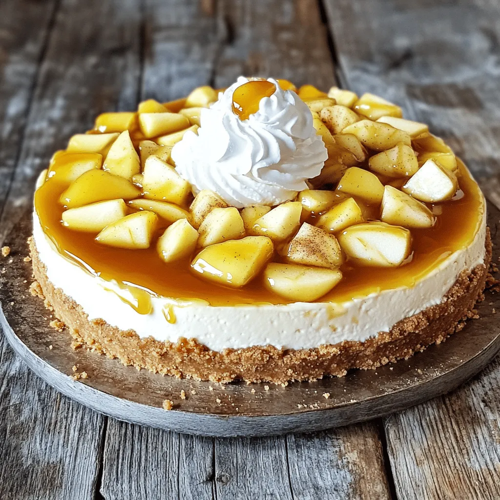 Easy Caramel Apple Cheesecake Delightful and Simple
