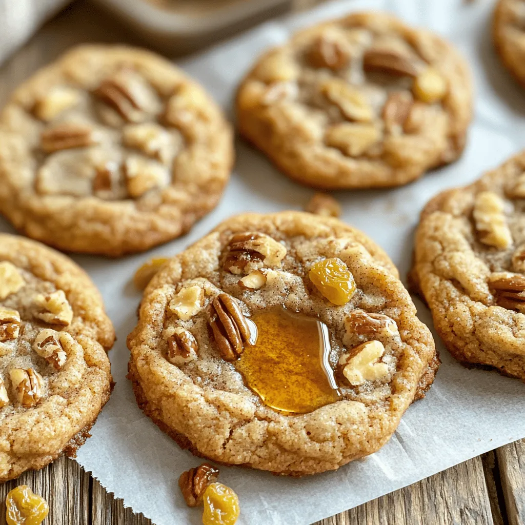 Let's dive into the essential ingredients for making Chewy French Toast Cookies. These cookies are simple yet packed with flavor. You will need both dry and wet ingredients to create that perfect chewy texture. - 1 cup all-purpose flour - 1/2 cup rolled oats - 1/2 teaspoon baking powder - 1/4 teaspoon baking soda - 1/4 teaspoon salt - 1 teaspoon ground cinnamon - 1/4 teaspoon nutmeg The dry ingredients set the base for your cookies. Flour gives structure, while oats add a hearty texture. The baking powder and baking soda help them rise, ensuring they stay chewy. Salt enhances all the flavors, and spices like cinnamon and nutmeg bring that warm, cozy taste. - 1/2 cup unsalted butter, softened - 1/2 cup brown sugar, packed - 1/4 cup granulated sugar - 1 large egg - 1 teaspoon vanilla extract - 1/4 cup maple syrup The wet ingredients are where the magic happens. Softened butter makes the dough creamy. Brown sugar adds moisture and a rich flavor, while granulated sugar gives a bit of crunch. The egg binds everything together. Vanilla and maple syrup add that classic French toast flavor we all love. - 1/2 cup chopped pecans or walnuts - 1/4 cup raisins If you want to personalize your cookies, consider these add-ins. Nuts add crunch and richness. Raisins bring sweetness and a chewy texture. Feel free to mix and match your favorite toppings. For the complete recipe, check out the [Full Recipe]. Making these cookies is not just baking; it’s a fun way to enjoy a beloved breakfast treat in cookie form! - Preheat the oven to 350°F (175°C). - Line a baking sheet with parchment paper. - In a medium bowl, combine the dry ingredients: flour, oats, baking powder, baking soda, salt, cinnamon, and nutmeg. - In a large bowl, cream the softened butter, brown sugar, and granulated sugar until light and fluffy. - Add the egg, vanilla, and maple syrup to the butter mixture. Beat well until combined. - Gradually mix the dry ingredients into the wet mixture. Be careful not to overmix! - If you want, fold in the chopped pecans or walnuts and raisins. - Using a cookie scoop, drop rounded balls of dough onto the prepared baking sheet. Leave space between each one for spreading. - Bake in the preheated oven for 10-12 minutes. The edges should be lightly golden. The centers will firm up as they cool. Enjoy making these chewy French toast cookies with this full recipe! To get that perfect chewy texture, you need to start with softened butter. Softened butter blends well into the dough. It helps the cookies stay soft and chewy. Avoid using melted butter, as it can make the cookies spread too much. Also, be careful not to overmix the dough. When you mix too long, it can create tough cookies. Just mix until everything comes together. Choosing high-quality maple syrup makes a big difference in flavor. It adds sweetness and a rich taste. You can also play with spices to boost the flavor. Try adding a bit of ground ginger or cloves. These spices can give your cookies a warm, cozy taste. Just a little bit can turn a good cookie into a great one! Keep a close eye on your cookies after about 10 minutes of baking. The edges should turn light golden, while the centers may look soft. This is normal! Letting them cool is key for the perfect texture. Once they cool, they will firm up nicely. This step helps maintain that chewy goodness we all love. {{image_2}} You can make these cookies even more fun with some tasty twists. The cinnamon sugar variation is a classic. Just sprinkle a mix of cinnamon and sugar on top before baking. This adds a sweet crunch. Another great option is chocolate chip French toast cookies. Just fold in half a cup of chocolate chips into the dough. This will make them extra gooey and delicious. If you need a gluten-free option, swap all-purpose flour for gluten-free flour. This works great and keeps the cookies chewy. For those who prefer a vegan treat, you can use flax eggs. Mix one tablespoon of flaxseed meal with two and a half tablespoons of water. Also, replace butter with coconut oil. These swaps keep the flavor while fitting your diet. Cookies can change with the seasons! For fall, try pumpkin spice French toast cookies. Add pumpkin puree and pumpkin pie spice to the dough. This gives a warm, cozy flavor. In winter, consider an Almond Joy-inspired cookie. Mix in shredded coconut and chocolate chips. This adds a sweet, tropical twist to your cookies. You can find the full recipe to get started on these variations! Store your chewy French toast cookies in an airtight container at room temperature. This helps keep them fresh and tasty. They are best consumed within a week for optimal flavor and texture. If you want to save some cookies for later, freeze them for up to three months. Make sure to wrap them well to avoid freezer burn. When you’re ready to enjoy, thaw them at room temperature. This keeps them soft and chewy. To bring back their warm, fresh taste, warm the cookies in the microwave for a few seconds. If you want them crispy again, pop them in a toaster oven for a short time. This gives them a nice crunch. For the full recipe, check the [Full Recipe]. Yes, it may alter the texture but can be used. Whole wheat flour adds a nutty taste. It will make the cookies denser. Start with half whole wheat and half all-purpose if you want to test it. Adjust the sugar content based on your preference. You can add or reduce sugar as you like. Try adding a bit of brown sugar for a deeper flavor. If you want them less sweet, cut the sugar in half. Yes, substitute with a flax egg. To make one flax egg, mix 1 tablespoon of flaxseed meal with 2.5 tablespoons of water. Let it sit for a few minutes until it thickens. This method works well for binding. Absolutely! Chocolate chips, dried fruits, or seeds work well. Feel free to get creative! Try adding shredded coconut or even a sprinkle of sea salt on top. These additions can enhance the flavor and texture. The edges should be light golden; centers may look soft but will firm up as they cool. Check them around the 10-minute mark. If they look puffy and slightly shiny, they are likely ready to come out. This article covered key ingredients, steps, and tips for making delicious cookies. You learned how to mix dry and wet ingredients, plus how to create your own flavor variations. Remember, using quality ingredients can boost your cookie's taste. Don’t forget to store your cookies properly for the best texture. Now, it’s time to bake, share with friends, and enjoy your tasty creations!