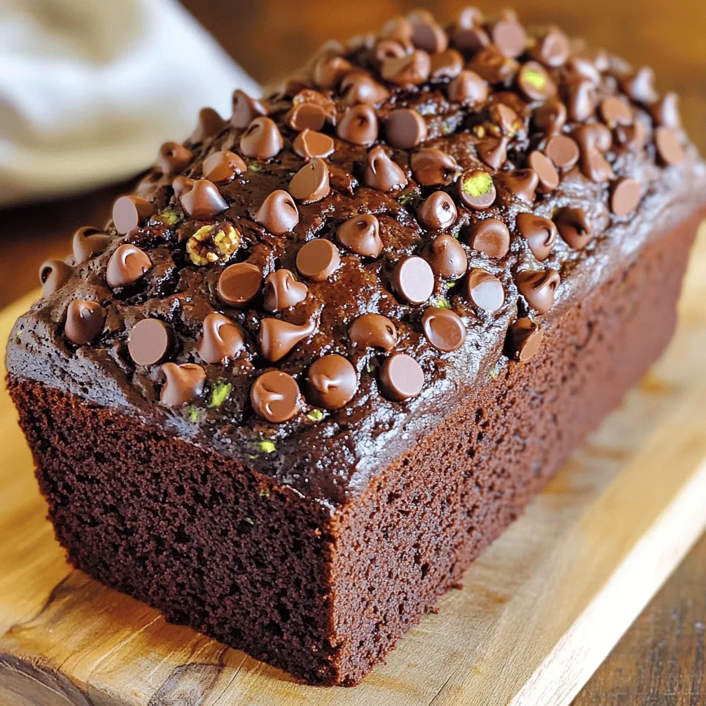 Double Chocolate Zucchini Bread Rich and Moist Recipe