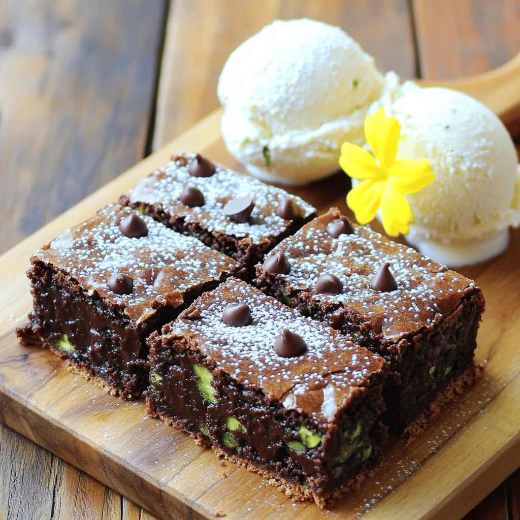 Gooey Chocolate Zucchini Bars Delightful and Easy Treat