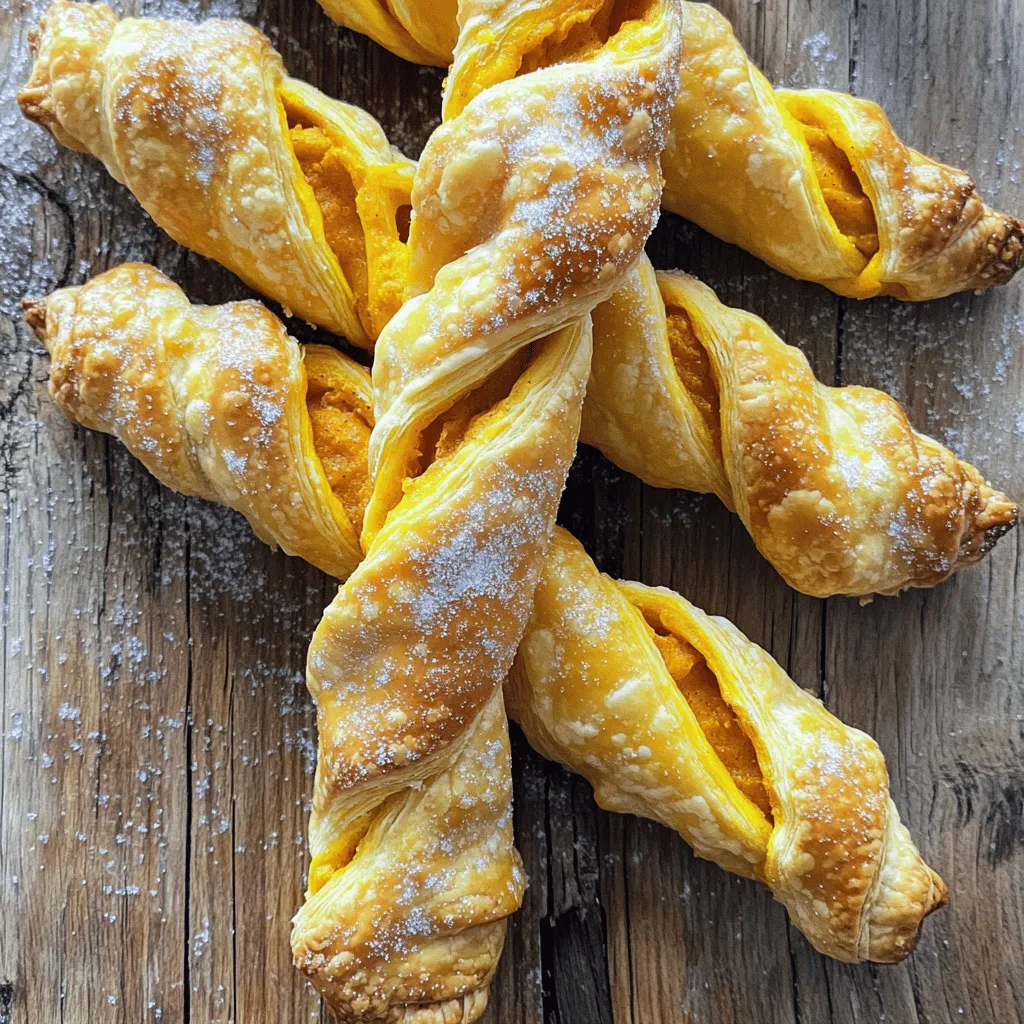 Easy Pumpkin Pie Twists Tasty and Simple Treats