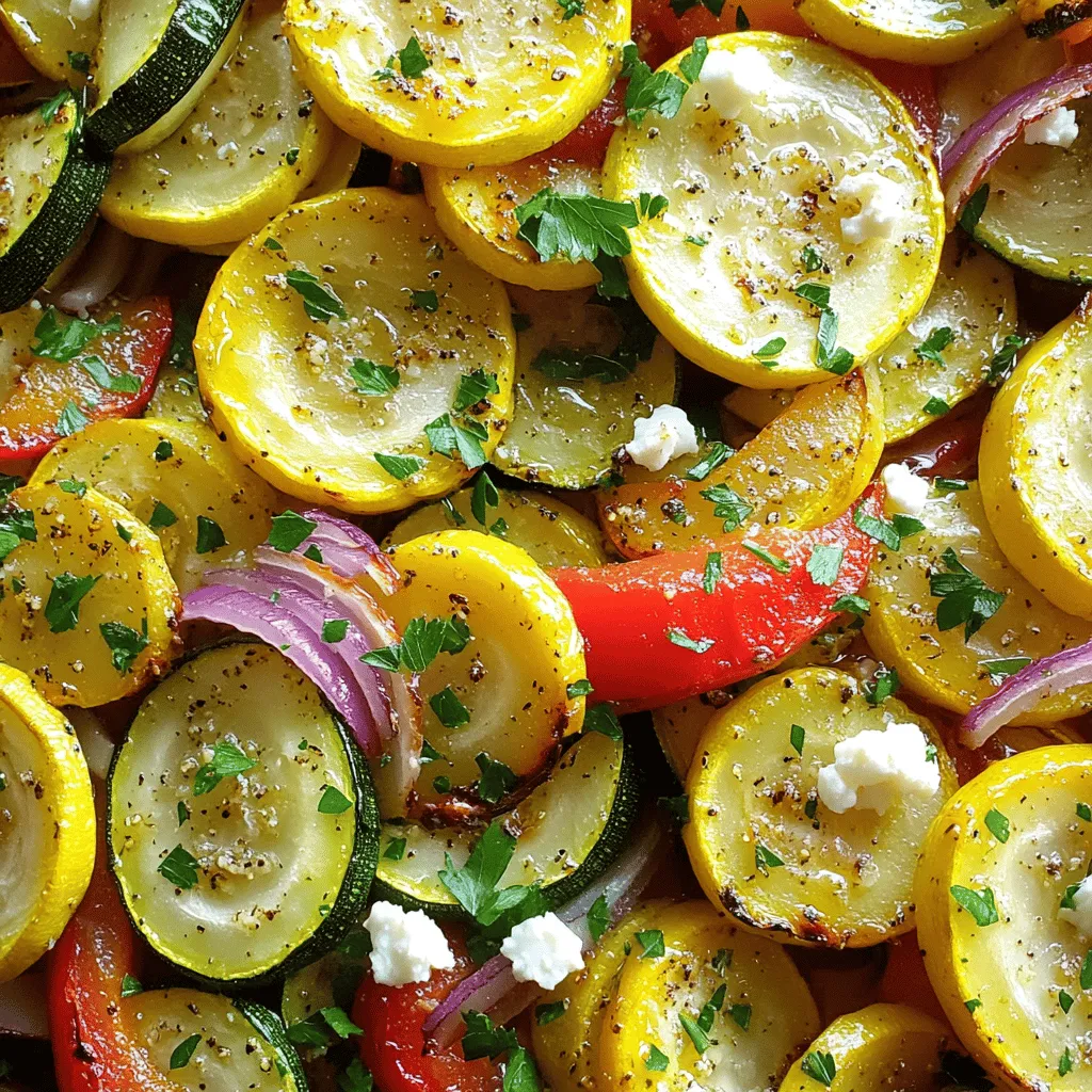 Easy Roasted Zucchini and Squash Simple and Tasty Side
