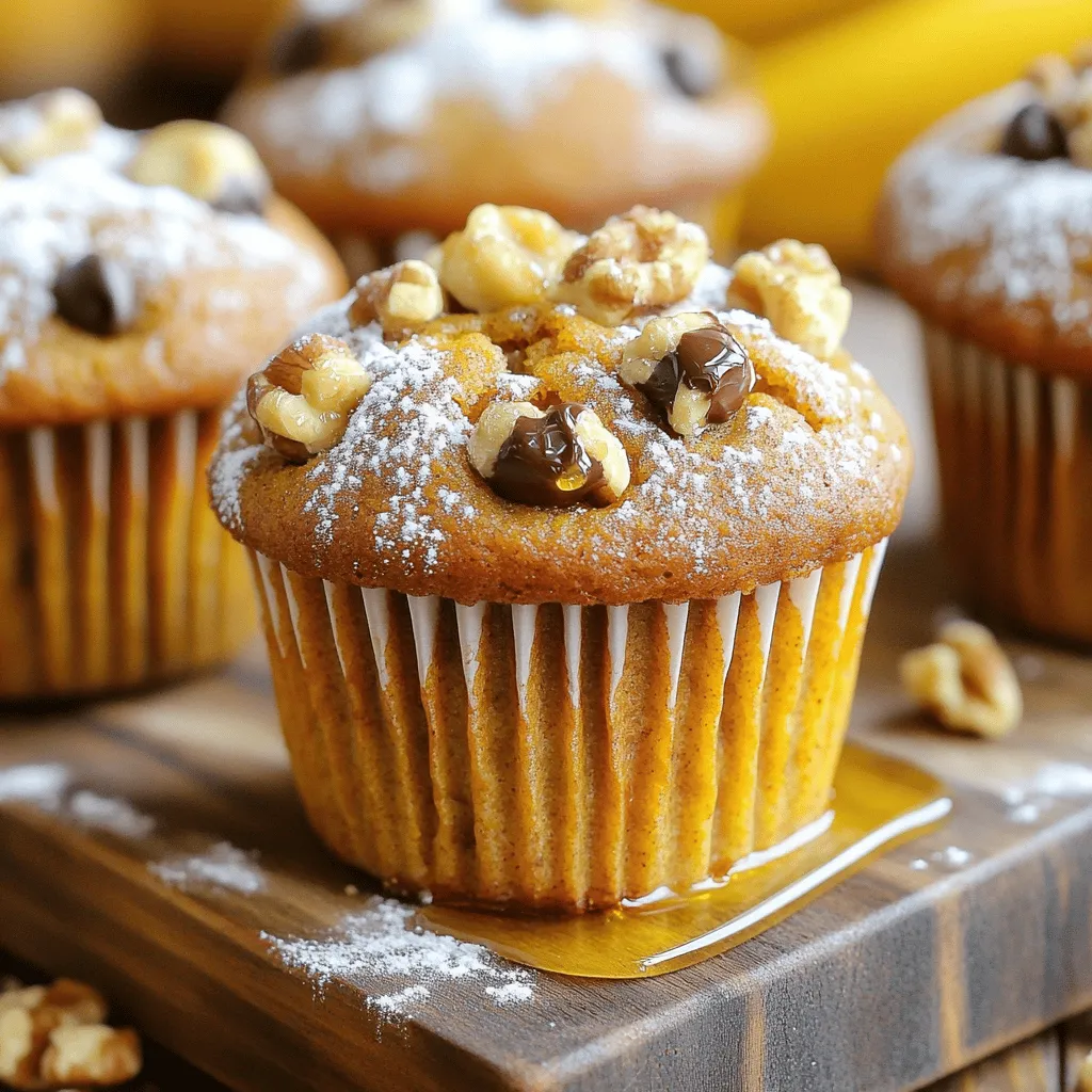 Moist Pumpkin Banana Muffins Easy and Tasty Recipe