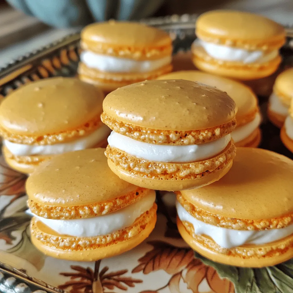 Pumpkin Spice Macarons Delightfully Seasonal Treat