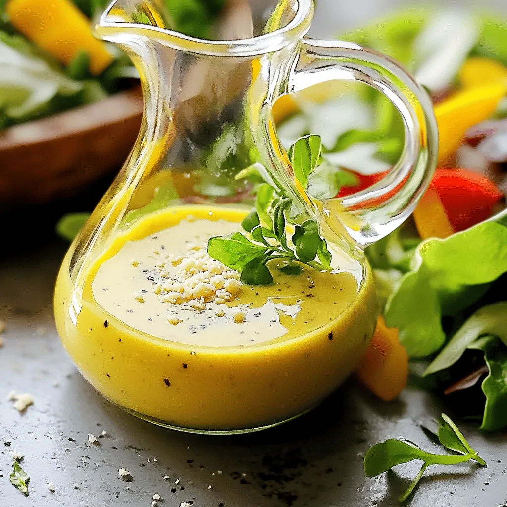 Parmesan Vinaigrette Fresh and Tangy Dressing Guide