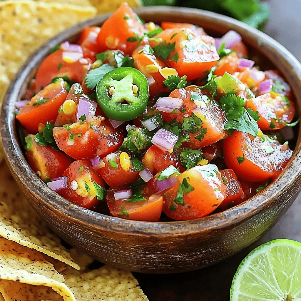 Quick and Easy Salsa Flavorful and Fresh Recipe
