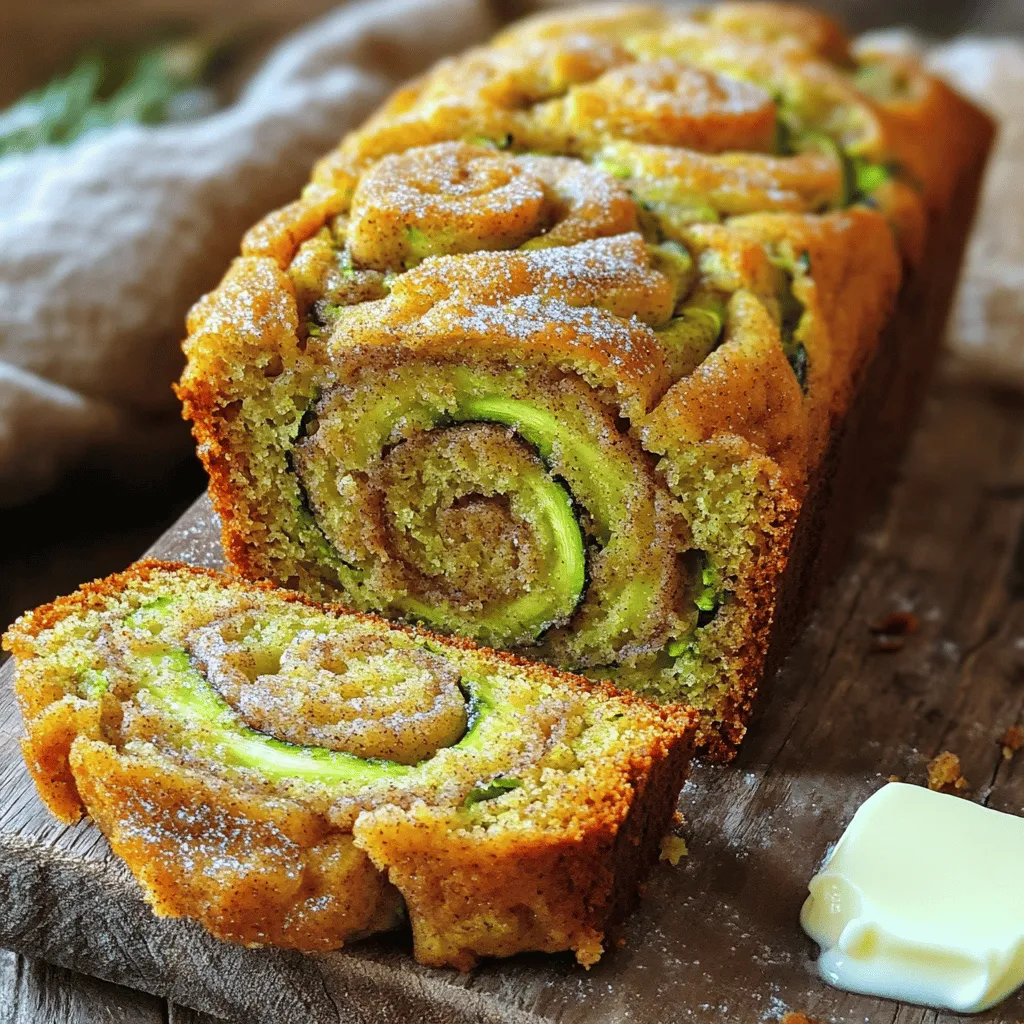 Cinnamon Swirl Zucchini Bread Simple and Tasty Recipe