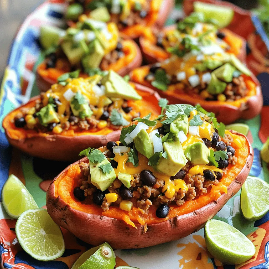 Taco Stuffed Sweet Potatoes Flavorful and Easy Recipe