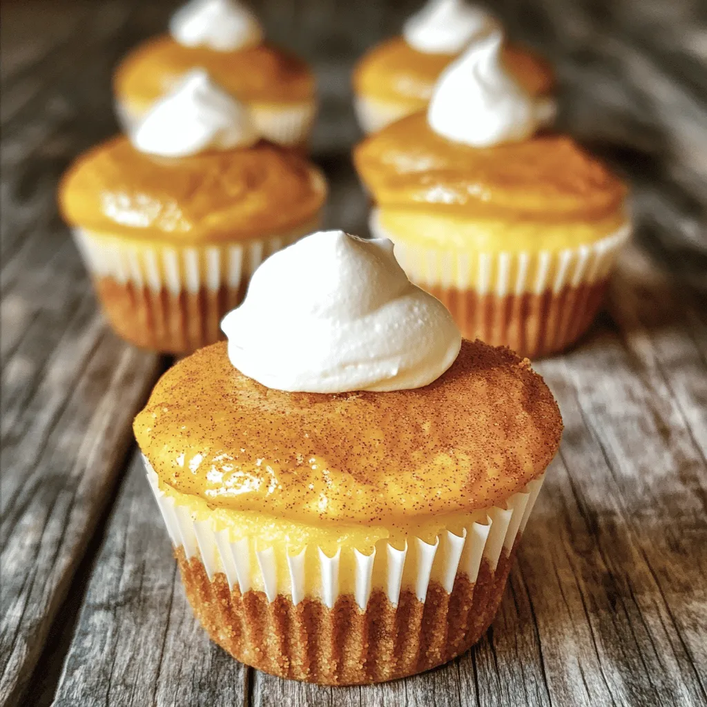 Pumpkin Cheesecake Cupcakes Delightful Fall Treat