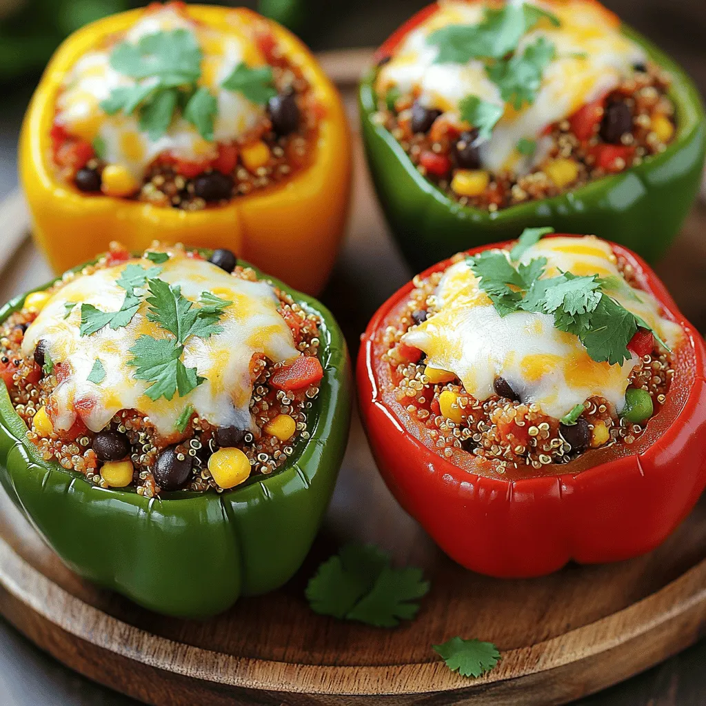 Slow Cooker Stuffed Bell Peppers Flavorful and Easy Meal