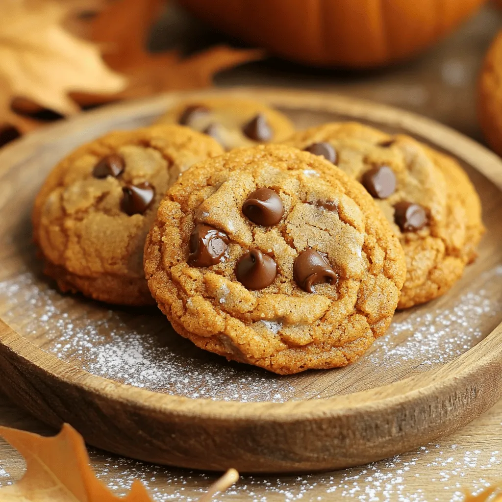 Chewy Pumpkin Cookies Delightful and Simple Treat