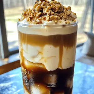 - 1 cup cold brew coffee - 2 fresh figs, sliced - 2 tablespoons mascarpone cheese - 1 tablespoon honey (or to taste) - 1/2 teaspoon vanilla extract - 1/4 cup milk (dairy or plant-based) - Ice cubes - Optional: crushed nuts for garnish For this refreshing drink, you'll need one cup of cold brew coffee. I like to make my cold brew a day before. It ensures it is nice and cold. You will use two fresh figs, sliced thin for easy blending. Mascarpone cheese, which gives a rich taste, needs two tablespoons. Sweeten it up with one tablespoon of honey, or adjust to your taste. A half teaspoon of vanilla extract adds a nice flavor. You can choose either dairy milk or a plant-based option for one-quarter cup. Lastly, don’t forget the ice cubes! They keep your drink cool. To make your drink look fancy, you can add crushed nuts. They add a crunchy texture that contrasts well with the creamy mascarpone. You can use walnuts, almonds, or even pistachios. Choose what you like best! To start, you need cold brew coffee. You can make it a day ahead. Use your favorite method or buy it ready-made. If you brew it, mix coarsely ground coffee with cold water. Let it steep for 12 to 24 hours. Then, strain the mix to get smooth coffee. This step is key for a smooth drink. Now, grab two fresh figs and slice them. Place the figs in a blender. Add one tablespoon of honey and half a teaspoon of vanilla extract. Pour in a splash of cold brew coffee. Blend everything until it is smooth. This mixture brings a sweet and fruity taste to your drink. In a large glass, add your blended fig mixture. Then, pour in the remaining cold brew coffee. Mix gently with a spoon. This step combines the flavors well. You want to see the beautiful color of the figs swirl in the coffee. Next, take two tablespoons of mascarpone cheese. In a small bowl, mix it with a quarter cup of milk. Whisk until the mix is smooth and creamy. Spoon dollops of this mix on top of your cold brew. This creates a lovely layered effect. Enjoy the rich taste of mascarpone with each sip. When you pick figs, look for ones that are soft but not mushy. They should smell sweet. Dark purple or green figs often taste better. Fresh figs are best for this recipe. If you can, buy local figs for the best flavor. Remember to wash them gently before using. This keeps them clean and fresh. If you have extra figs, keep them in the fridge. They last about three days. Place them in a paper bag to keep them dry. For leftover mascarpone, store it in an airtight container. It stays good for up to a week in the fridge. If you made extra cold brew, keep it in a sealed jar. It can last up to two weeks. To get a creamy texture, whisk the mascarpone with milk well. Use a fork or small whisk. This helps break up any lumps. If you want it creamier, add more milk slowly. You can also try using a blender for a super smooth mix. Spoon the mascarpone mixture gently on top of the cold brew. This makes a pretty layer that looks delicious. {{image_2}} You can easily make this drink dairy-free. Use coconut milk or almond milk instead of regular milk. For mascarpone, try cashew cream or a plant-based cream cheese. These options will keep the creamy texture while being dairy-free. Want to mix things up? You can add other fruits like berries or peaches. A dash of cinnamon or nutmeg gives a warm twist. You can also try flavored syrups, like caramel or hazelnut, for extra sweetness. This cold brew treat is great for any time. Serve it at brunch for a fun twist. It also works well as a post-dinner dessert. Add crushed nuts on top for a crunchy finish. You can even make mini versions in small glasses for parties. To store leftover cold brew, pour it into an airtight container. This keeps it fresh. Place the container in your fridge. The cold brew will stay tasty for up to two weeks. However, the sooner you drink it, the better the flavor. I recommend using it within five days for the best taste. To keep your mascarpone mixture fresh, store it in a sealed container. Place it in the fridge. Use it within three days for the best creaminess. If you need to hold it longer, try adding a little more milk. This helps it stay smooth. Avoid freezing it, as that can change the texture. For the ingredients in this recipe, here are some shelf-life tips: - Cold Brew Coffee: Up to two weeks in the fridge. - Fresh Figs: Best used within three days after purchase. They spoil quickly. - Mascarpone Cheese: Use within a week after opening, if stored correctly. - Honey: Lasts for years if kept in a cool, dark place. - Milk: Check the date on the carton, but it usually lasts about a week after opening. Keeping these tips in mind will help you enjoy your Fig and Mascarpone Cold Brew longer! Yes, you can use dried figs. They add a sweet flavor. Just soak them in warm water for about 15 minutes. This softens them and makes blending easier. However, fresh figs give a lighter taste and texture. You can change the sweetness by adding more or less honey. Start with one tablespoon. Taste it, then add more if you like. You can also use maple syrup or agave syrup for a different flavor. If you don’t have mascarpone, you can use cream cheese. Mix it with a little milk for creaminess. Ricotta cheese is another option. It has a mild flavor and works well in this drink. You’ve learned how to make a delicious cold brew with figs. We explored the key ingredients and their measurements, plus tips for ideal creaminess. You now know how to prepare, blend, and serve this treat perfectly. Don't forget the fun variations or how to store leftovers wisely. Whether you want dairy-free options or sweet adjustments, you have the info you need. Enjoy crafting this refreshing drink at home and impress your friends with your skills!