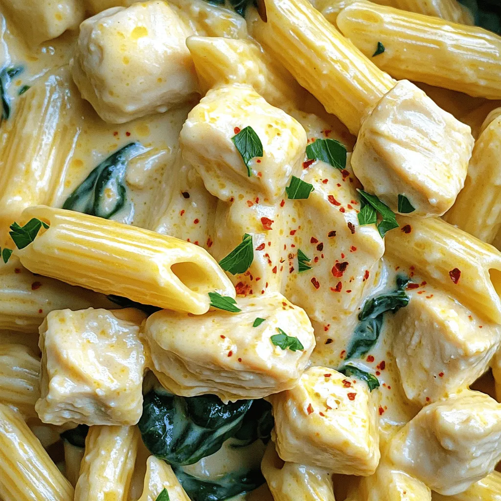 Creamy Parmesan Chicken Pasta Simple and Tasty Meal