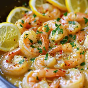 - 1 lb large shrimp, peeled and deveined - 4 tablespoons unsalted butter - 4 cloves garlic, minced - 1 teaspoon red pepper flakes (adjust to taste) - 1 lemon, juiced and zested - 1/4 cup chicken or vegetable broth - Salt and pepper to taste - 2 tablespoons fresh parsley, chopped (for garnish) - Lemon slices (for garnish) When I say "1 lb large shrimp," I mean shrimp that are about 16-20 count per pound. These shrimp cook quickly and stay tender. For butter, "4 tablespoons" is equal to a half stick. This amount gives the dish a rich flavor. The "1 teaspoon red pepper flakes" can be more or less, depending on how spicy you want it. Use fresh lemon for the best taste; the zest adds a bright kick. Always choose fresh shrimp for the best taste. Look for shrimp that smell clean and ocean-like. If using frozen shrimp, make sure they are thawed properly. For butter, use high-quality unsalted butter. It allows you to control the salt level. Fresh garlic is key. Avoid pre-minced garlic, as it loses flavor over time. Finally, fresh parsley adds color and freshness, so don't skip that garnish! 1. Gather your ingredients. You need shrimp, butter, garlic, red pepper flakes, lemon, broth, salt, pepper, parsley, and lemon slices. 2. Peel and devein the shrimp if not done. This step saves time later. 3. Mince the garlic finely. This helps release flavor when cooked. 4. Juice and zest the lemon. Keep the zest and juice separate for later use. 1. Heat a large skillet over medium heat. Add the butter to the pan. 2. When the butter melts, swirl the skillet. This coats the bottom for cooking. 3. Add minced garlic and red pepper flakes to the butter. Sauté for about 1 minute. Stir often to prevent burning. 4. Place the shrimp in a single layer in the skillet. Sprinkle with salt and pepper. 5. Cook for 2-3 minutes until the shrimp turn pink. This means they are cooking well. 6. Flip the shrimp carefully. Pour in the broth, squeeze lemon juice, and add the lemon zest. 7. Stir gently to mix the flavors. Cook for another 2-3 minutes until shrimp are fully cooked. 8. Taste the dish. Adjust salt, pepper, or lemon juice as needed for flavor. 1. Remove the skillet from heat. 2. Add chopped parsley for a fresh look and taste. 3. Arrange lemon slices on top for garnish. This adds a nice touch to your dish. To make your Lemon Garlic Butter Shrimp Skillet shine, use fresh shrimp. Fresh shrimp taste better than frozen. When cooking, keep the heat at medium. This helps the butter melt slowly. It also prevents the garlic from burning. Balance is key for great flavor. Use a good amount of lemon juice and zest. This adds brightness. If you love spice, adjust the red pepper flakes to your taste. For a richer sauce, add a bit more butter. Don’t overcrowd the shrimp in the skillet. This can steam them instead of searing them. Also, don’t skip the resting time. Let the shrimp sit for a minute after cooking. This helps the flavors meld. Finally, taste before serving. Adjust salt, pepper, or lemon juice as needed. {{image_2}} You can swap shrimp for other proteins. Try chicken or scallops for a twist. If you want a vegetarian option, use mushrooms or tofu. For a gluten-free choice, ensure your broth is gluten-free. You can make this dish dairy-free. Use olive oil instead of butter. For a low-carb diet, serve over zucchini noodles or cauliflower rice. If you need to cut down on sodium, use low-sodium broth. Add more zest for a stronger lemon taste. A splash of white wine will deepen the flavor. Try adding fresh herbs like basil or cilantro for a fresh note. You can even include a teaspoon of honey for a sweet touch. To keep your Lemon Garlic Butter Shrimp fresh, store it in an airtight container. Make sure it cools down first. Place it in the fridge if you plan to eat it within three days. The shrimp may lose some texture but will still taste great. When it's time to reheat, I suggest using a skillet. Heat the skillet over medium-low. Add a splash of broth or water to keep it moist. Cook the shrimp for about 3-4 minutes, stirring often. Avoid using the microwave, as it can make the shrimp rubbery. If you want to freeze the shrimp, do it right after cooking. Let it cool, then place it in a freezer-safe bag. Squeeze out as much air as possible. It can last up to three months in the freezer. When you're ready to eat, thaw it in the fridge overnight before reheating. You should use large shrimp for this dish. They cook well and hold flavor. Fresh or frozen shrimp works. Just make sure they are peeled and deveined. Look for shrimp labeled "U15" or "16/20." This means there are 15 or 20 shrimp per pound. Yes, you can make it ahead. However, the shrimp taste best fresh. If you must, cook the shrimp and sauce, then store them separately. When ready to eat, reheat gently. This keeps the shrimp tender and juicy. To thicken the sauce, you can add a bit of cornstarch. Mix 1 teaspoon of cornstarch with 1 tablespoon of water. Stir this mix into the sauce while it simmers. Let it cook for another minute. The sauce will become nice and thick. This shrimp pairs well with rice or pasta. You can also serve it with crusty bread to soak up the sauce. A fresh salad or steamed veggies add a nice touch too. For a complete meal, consider a side of garlic bread. Yes! This recipe is great for meal prep. Just store the shrimp and sauce in airtight containers. Keep them in the fridge for up to three days. When ready to eat, simply reheat and enjoy. This blog post covered how to make Lemon Garlic Butter Shrimp. We looked at key ingredients, essential steps, and cooking tips. I shared how to store and reheat your dish, along with common mistakes to avoid. In the end, cooking should be fun and tasty. Use this guide to create a yummy meal. Enjoy your shrimp dish and share it with others!