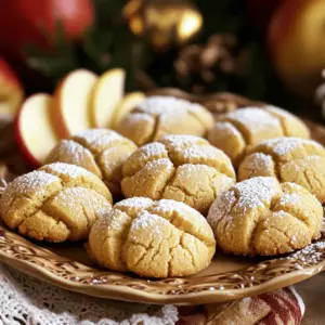 To make these delicious Apple Cider Cookies, gather the following items: - 1 cup apple cider - 1 ½ cups all-purpose flour - ¾ cup brown sugar, packed - ½ cup granulated sugar - ½ cup unsalted butter, softened - 1 large egg - 1 teaspoon baking soda - 1 teaspoon ground cinnamon - ½ teaspoon ground nutmeg - ¼ teaspoon salt - 1 teaspoon vanilla extract You can also add optional ingredients for extra flavor: - 1 cup chopped dried apples (optional) - ½ cup walnuts or pecans, chopped (optional) Dried apples add a nice chew and sweetness. Nuts bring crunch and depth. Feel free to customize! You will need a few kitchen tools for this recipe: - Baking sheet and parchment paper - Mixing bowls and whisk - Cookie scoop Using parchment paper helps the cookies bake evenly and makes clean-up easy. A cookie scoop ensures uniform sizes, leading to even baking. First, you need to reduce the apple cider. Pour 1 cup of apple cider into a small saucepan. Heat it over medium-high heat until it boils. Once it boils, lower the heat to a simmer. Let it cook for about 15-20 minutes. You want it to reduce to about ¼ cup. This step adds a strong apple flavor to your cookies. After reducing, you must let the cider cool. Set it aside and allow it to reach room temperature. This cooling step is key. If you add hot cider to your dough, it can melt the butter and change the texture. Next, we mix the cookie dough. Start by preheating your oven to 350°F (175°C). Then, grab a mixing bowl and whisk together the dry ingredients. This includes 1 ½ cups of flour, 1 teaspoon of baking soda, 1 teaspoon of ground cinnamon, ½ teaspoon of ground nutmeg, and ¼ teaspoon of salt. Whisk them well and set them aside. In a separate large bowl, cream together ½ cup of softened unsalted butter, ¾ cup of packed brown sugar, and ½ cup of granulated sugar. Beat these together for about 3-4 minutes. You want your mixture to be light and fluffy. Now, add in 1 large egg, the cooled apple cider, and 1 teaspoon of vanilla extract. Mix until everything is combined. It’s time to add your dry mixture to the wet ingredients. Do this gradually, stirring gently. Avoid over-mixing; you want a nice, soft dough. If you like, fold in 1 cup of chopped dried apples and ½ cup of chopped walnuts or pecans at this stage for extra flavor. Now, it’s time to bake! Use a cookie scoop or tablespoons to drop heaping balls of dough onto a prepared baking sheet. Space them about 2 inches apart. This space allows the cookies to spread while baking. Bake in your preheated oven for 10-12 minutes. The edges should turn lightly golden. The centers might look soft, but they will firm up as they cool. Once done, remove the cookies from the oven. Let them cool on the baking sheet for about 5 minutes. Then, transfer them to a wire rack to cool completely. Enjoy your delicious apple cider cookies! For the complete recipe, check out the Full Recipe section. Using room temperature ingredients is key. It helps everything mix better. Cold butter or eggs can lead to uneven dough. Aim to take your butter and egg out early. Let them sit for about 30 minutes before mixing. Fresh spices make a big difference. Ground spices lose flavor over time. Use fresh cinnamon and nutmeg for an extra boost. You can even grind whole spices if you want the best taste. This simple step can change your cookie game. Adjust your baking time based on your oven. Some ovens run hotter than others. Check your cookies at 10 minutes. If they look too soft, give them a minute or two more. You want the edges to be golden, not too dark. Avoid common baking mistakes. Don’t over-mix the dough after adding flour. This keeps your cookies soft and chewy. Also, don’t skip the parchment paper. It helps cookies bake evenly and prevents sticking. With these tips, your Apple Cider Cookies will shine! {{image_2}} You can easily tweak the flavor of your apple cider cookies. Try adding spices like ginger, cloves, or allspice for a warm kick. If you like, a splash of maple extract or almond extract can add depth. For those with dietary needs, use gluten-free flour instead of all-purpose flour. This swap works well without changing the taste. Get creative with mix-ins! You can add chopped dried cranberries, apricots, or even raisins for extra sweetness. Nuts like pecans or walnuts add a nice crunch. If you prefer a sweeter treat, toss in some chocolate chips. A mix of dark chocolate and apple flavors can be a delightful surprise! To keep your apple cider cookies fresh, use an airtight container. This helps to lock in moisture and flavor. Store the cookies at room temperature. They can last up to a week this way. If you stack them, place parchment paper between layers. This prevents sticking and keeps them soft. If you want a crunchier texture, store them uncovered for a day. You can freeze both uncooked dough and baked cookies. To freeze the dough, scoop it onto a baking sheet. Freeze until firm, then transfer the dough balls to a freezer bag. This way, you can bake fresh cookies later. For baked cookies, let them cool completely before freezing. Place them in an airtight container with layers of parchment paper. To thaw, take the cookies out of the freezer. Leave them at room temperature for about an hour. If you frozen dough, bake it straight from the freezer, adding a minute or two to the bake time. Enjoy the fresh, warm cookies anytime! For the full recipe, check the details above. What is the best type of apple cider to use? I recommend using pure apple cider. Look for brands that have no added sugars or preservatives. Fresh cider gives the best flavor. You can also use homemade cider if you have some. How can I tell if my cookies are done? Check the edges of your cookies. They should be lightly golden. The center may look soft. They will firm up as they cool. If the edges are too dark, they may be overbaked. Can I make these cookies ahead of time? Yes, you can! Make the dough and scoop it onto baking sheets. Then, freeze the dough balls for up to three months. When you want to bake, just place them on a baking sheet and add a few extra minutes to the bake time. Overview of calories and key nutrients per cookie Each apple cider cookie has about 120 calories. They have 4g of fat, 18g of carbs, and 1g of protein. You get some fiber from the dried apples and nuts if you add them. Tips for making healthier variations You can use whole wheat flour instead of all-purpose flour. This adds fiber and nutrients. You might also replace some sugar with applesauce. It keeps the cookies moist and lowers the calories. In this blog post, we explored how to make delicious apple cider cookies. We covered essential ingredients, suggested tools, and simple step-by-step instructions. You learned tips for perfect texture and tasty variations to customize your cookies. Remember, proper storage is key for keeping cookies fresh. Use these guidelines to bake the best apple cider cookies for any occasion. Enjoy sharing these treats with friends and family! Happy baking!