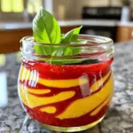 Fresh strawberries are the star of this vinaigrette. Use one cup of ripe, juicy strawberries for the best flavor. Make sure to hull and slice them before blending. This step ensures a smooth texture in your dressing. Strawberries bring a natural sweetness that pairs perfectly with balsamic. Next, you need 1/4 cup of balsamic vinegar and 1/3 cup of olive oil. Balsamic vinegar adds a tangy depth that balances the sweetness of strawberries. Olive oil gives the dressing a rich, smooth consistency. Together, they create a perfect harmony in your vinaigrette. You will also need one tablespoon of honey or maple syrup. This sweetener enhances the flavors. Add one teaspoon of Dijon mustard for a hint of spice. Finally, season with salt and pepper to taste. These small touches bring the vinaigrette together. If you want, toss in a few fresh basil leaves for extra flair. For the full recipe, check the section above. Start by washing your fresh strawberries. Remove the green tops and slice them. Place the sliced strawberries in a blender or food processor. Blend until the mixture is smooth. This makes a sweet and fruity puree. Next, take a medium bowl. Pour in the smooth strawberry puree. Add 1/4 cup of balsamic vinegar. Then, add 1 tablespoon of honey or maple syrup. Don’t forget to include 1 teaspoon of Dijon mustard. Whisk these ingredients together until they are well mixed. Now, it’s time to make the vinaigrette creamy. Slowly drizzle in 1/3 cup of olive oil while whisking. Keep whisking until the dressing is smooth. Then, season your vinaigrette with salt and pepper to taste. If you want, chop a few basil leaves and add them for extra flavor. Taste the vinaigrette. If it needs more sweetness or acidity, add more honey or vinegar. Finally, transfer your vinaigrette to a jar or salad dressing bottle. Refrigerate for at least 30 minutes before serving. This lets the flavors blend. For the full recipe, refer to the previous section. To get a smooth vinaigrette, blend the strawberries well. A blender or food processor works best. Start with fresh strawberries, as they make the best puree. If the dressing is too thick, add a bit more olive oil or water. If it's too thin, blend in more strawberries. A nice, creamy texture makes your vinaigrette stand out. You can tweak the flavor to fit your taste. Want it sweeter? Add more honey or maple syrup. If you prefer tanginess, increase the balsamic vinegar. A pinch of salt can enhance flavors too. Always taste as you go. This way, you can create the perfect blend for your salad or dish. Making your vinaigrette a day ahead lets flavors meld beautifully. After making it, store it in a jar in the fridge. The longer it sits, the better it tastes. Just remember to shake or stir it before using. This simple step makes your vinaigrette even more delicious. Check out the Full Recipe for more tips on preparing this tasty dressing. {{image_2}} You can add herbs to boost the taste. Fresh basil works great. It adds a nice touch. Just chop a few leaves and mix them in. You can also try mint for a cool flavor. Both herbs brighten the vinaigrette. They make it unique and fresh. If you want to change the sweetener, you have choices. Maple syrup is a great option. It adds a rich flavor that pairs well with strawberries. You can also use agave nectar for a lighter taste. Adjust the amount based on your taste. Start with a tablespoon and add more if needed. Using other fruits can create fun flavors. Raspberries or blackberries can work well. Just blend them the same way as strawberries. Each fruit gives a different twist to the vinaigrette. Experimenting can lead to a new favorite dressing. Feel free to mix fruits for a unique taste. To keep your strawberry balsamic vinaigrette fresh, store it in a clean jar. Make sure to seal it tightly. This way, your dressing stays flavorful and safe. Keep it in the fridge right after you make it. Your vinaigrette will last about 5 to 7 days in the fridge. After that, the flavor may fade. Always check for any changes in smell or color before using it. If it looks or smells off, it's best to toss it. You can freeze strawberry balsamic vinaigrette, but it may change in texture. To freeze, pour it into an ice cube tray. Once frozen, transfer the cubes to a freezer bag. When you want to use it, thaw only what you need. This way, you avoid waste and enjoy fresh flavors later. Yes, you can use frozen strawberries. Just thaw them before blending. Frozen strawberries work well in dressings. They may change the texture slightly. If you have fresh strawberries, I recommend using them for the best flavor. Fresh strawberries taste brighter and more vibrant. This vinaigrette brightens up many salads. Try it on a mixed greens salad. It goes well with spinach, goat cheese, and walnuts. You can also use it on a fruit salad with greens. For a heartier option, drizzle it over a salad with quinoa and roasted vegetables. The sweet and tangy taste complements many fresh ingredients. To make it vegan, simply swap honey for maple syrup. Maple syrup adds sweetness without animal products. The rest of the ingredients are already vegan-friendly. Use this simple change to keep your dressing plant-based. Enjoy the same great taste while sticking to your dietary choices. You learned how to create a delicious strawberry balsamic vinaigrette using fresh ingredients. We broke down each step, from blending strawberries to emulsifying the mix. I shared tips for perfecting the texture and flavor and offered tasty variations. Remember, this vinaigrette is best when made ahead of time. Store it right, and it lasts. With your new skills, enjoy fresh, vibrant salads that stand out. Embrace creativity and make this recipe truly yours. Happy cooking!