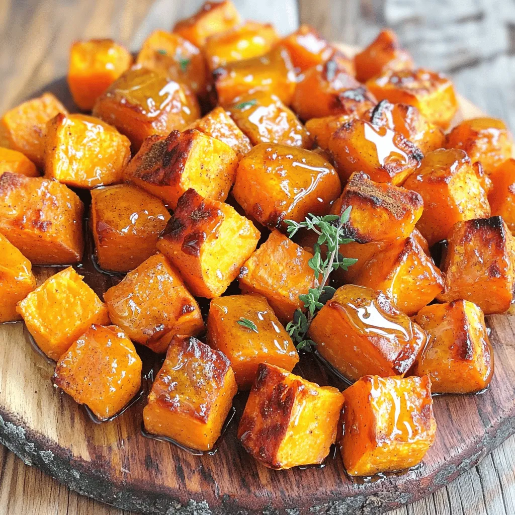 Cinnamon Honey Roasted Sweet Potatoes Easy Recipe