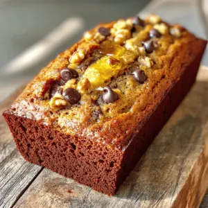 To make Greek yogurt banana bread, gather these simple ingredients: - 3 ripe bananas, mashed - 1 cup Greek yogurt (plain) - 1/2 cup honey or maple syrup - 2 large eggs - 1 teaspoon vanilla extract - 1/4 cup melted coconut oil or unsalted butter - 1 teaspoon baking soda - 1/2 teaspoon baking powder - 1/2 teaspoon salt - 1 teaspoon ground cinnamon - 1 1/2 cups all-purpose flour - 1/2 cup walnuts or pecans, chopped (optional) - 1/2 cup dark chocolate chips (optional) Greek yogurt adds moisture and richness to banana bread. It helps keep the bread soft and tender. The yogurt also gives a nice tangy flavor that balances the sweetness of bananas. Plus, it provides extra protein, making this bread a bit healthier. Using Greek yogurt can replace some of the fat in recipes, like butter or oil, while still giving great taste. You can swap some ingredients if you need to. For instance, use applesauce instead of honey for a lower-calorie option. If you want a dairy-free version, try almond yogurt or coconut yogurt. For the eggs, use flaxseed meal mixed with water as a vegan substitute. This recipe is flexible, so feel free to adjust it to fit your diet or taste preferences. Start by preheating your oven to 350°F (175°C). Grease a 9x5-inch loaf pan or line it with parchment paper. This helps the bread come out easily after baking. In a large bowl, mash the 3 ripe bananas until smooth. Add 1 cup of plain Greek yogurt, 1/2 cup of honey or maple syrup, and 2 large eggs. Pour in 1 teaspoon of vanilla extract and 1/4 cup of melted coconut oil or unsalted butter. Whisk this mixture until it is smooth and combined. In another bowl, mix 1 teaspoon of baking soda, 1/2 teaspoon of baking powder, 1/2 teaspoon of salt, and 1 teaspoon of ground cinnamon. Gradually add 1 1/2 cups of all-purpose flour to this mix. Stir it well to blend all the dry ingredients. Slowly add the dry mix to the wet mix. Stir gently until just combined. Do not overmix; it is okay if the batter is a bit lumpy. If you like, fold in 1/2 cup of chopped walnuts or pecans and 1/2 cup of dark chocolate chips for extra flavor. Pour the batter into your prepared loaf pan and smooth the top with a spatula. Place the loaf pan in the oven and bake for 50-60 minutes. Check for doneness by inserting a toothpick into the center. It should come out clean when the bread is ready. Once baked, let it cool in the pan for about 10 minutes. Afterwards, transfer it to a wire rack to cool completely. Enjoy the delightful smell as it fills your kitchen! To get the best texture in your Greek yogurt banana bread, start with ripe bananas. The riper, the better! They give more flavor and moisture. Use a light hand when mixing. Overmixing can make the bread tough. You want it to be a bit lumpy. That’s a sign you did it right! One common mistake is using cold ingredients. Make sure your eggs and yogurt are at room temperature. Cold ingredients can affect the rise and texture. Another mistake is baking it too long. Keep an eye on the bread in the oven. A toothpick should come out clean when it’s done. If it’s too dry, you may have overbaked it! Always measure your flour correctly. Spoon it into the cup, then level it off with a knife. Avoid packing it down. Too much flour can make the bread dense. For sticky ingredients like honey, use a liquid measuring cup. It helps you pour it out easily. Accurate measuring makes a big difference in your final product! {{image_2}} You can make this banana bread vegan! Replace the Greek yogurt with a plant-based yogurt. Use flax eggs instead of chicken eggs. Just mix one tablespoon of ground flaxseed with three tablespoons of water. Let it sit for a few minutes, and it will thicken. This swap keeps the texture moist and tasty. For those who need gluten-free bread, swap the all-purpose flour with a gluten-free blend. Make sure the blend includes xanthan gum. This helps bind the bread and give it a nice rise. The result will still be soft and flavorful, just like the original. You can easily spice up your banana bread! Try adding a teaspoon of nutmeg or ginger for warmth. A splash of almond or coconut extract can bring a new twist. You might also fold in berries or dried fruits for extra flavor. Dark chocolate chips are a fun treat, too! Consider using a mix of nuts for extra crunch. Each addition adds a unique touch to this classic recipe. To keep your Greek yogurt banana bread fresh, wrap it well in plastic wrap. Place it in an airtight container or a zip-top bag. Store it at room temperature for up to three days. If you want it to last longer, consider freezing it. To freeze banana bread, let it cool completely first. Wrap the loaf in plastic wrap, then in aluminum foil. This double wrapping helps prevent freezer burn. You can also slice the bread before freezing. This way, you can grab a slice easily later. The bread will stay fresh in the freezer for about three months. To reheat your banana bread, you can use a microwave or an oven. For the microwave, place a slice on a plate and heat for about 15-20 seconds. If you prefer the oven, preheat it to 350°F (175°C). Wrap the bread in foil to keep it moist and heat for about 10-15 minutes. Enjoy the warm, fresh taste! Yes, you can use non-fat Greek yogurt. It will make the bread less rich but still tasty. The texture may change slightly. It might be less moist, but it should still bake well. Enjoy knowing you can adjust the fat content to fit your needs! The bananas should be very ripe. Look for bananas with brown spots or even a brown peel. These bananas have more natural sweetness and flavor. They mash easily, which helps blend into the batter. Using ripe bananas makes your bread soft and delicious. Yes, you can! Try using applesauce or a flaxseed mixture as an egg substitute. Use 1/4 cup of applesauce for each egg. For flaxseed, mix 1 tablespoon of ground flaxseed with 2.5 tablespoons of water. Let it sit for a few minutes before adding it to your mix. Your banana bread will still turn out moist and tasty. You can use unsalted butter instead of coconut oil. Melt it before mixing with wet ingredients. You can also use vegetable oil or canola oil as a substitute. They will keep the bread moist and add flavor. Choose what you have on hand. Greek yogurt banana bread lasts about 4 to 5 days at room temperature. Make sure to store it in an airtight container. If you want it to last longer, freeze it. It can stay fresh in the freezer for up to 3 months. Just thaw it in the fridge or at room temperature when you want to enjoy a slice! This Greek yogurt banana bread recipe offers great taste and health perks. You learned about key ingredients and possible swaps. You also found step-by-step baking tips to get it just right. Remember to avoid common mistakes and follow best practices for measuring. The recipe includes variations for vegan and gluten-free options too. Lastly, proper storage helps maintain its freshness. Now, you can enjoy your delicious bread while knowing you’ve made smart choices!